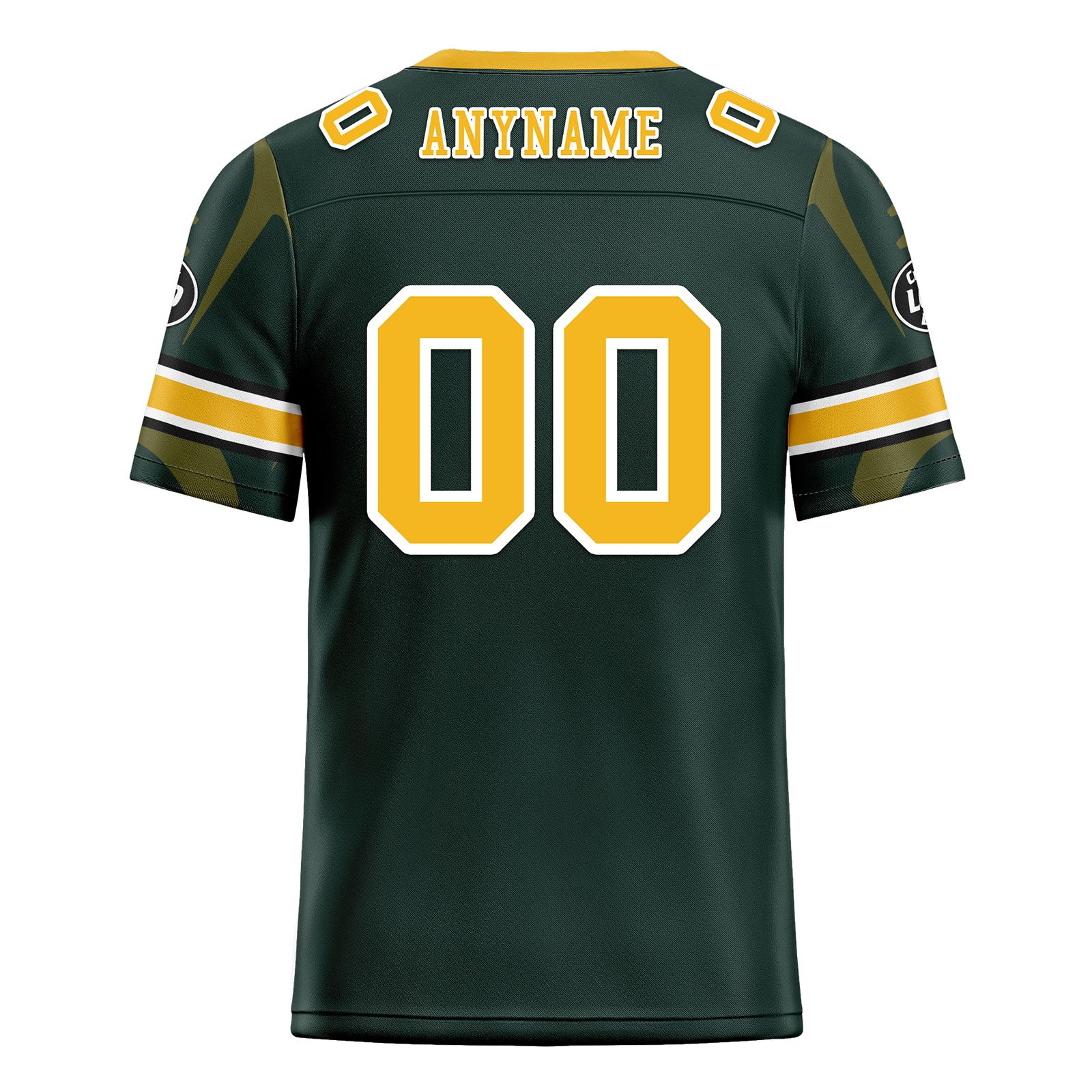 Custom Green Bay Packers Football Jersey & Sports Shoes Combo - Personalized NFL Fan Gear for Men & Women - Perfect for Game Day, Tailgating & Football Enthusiasts