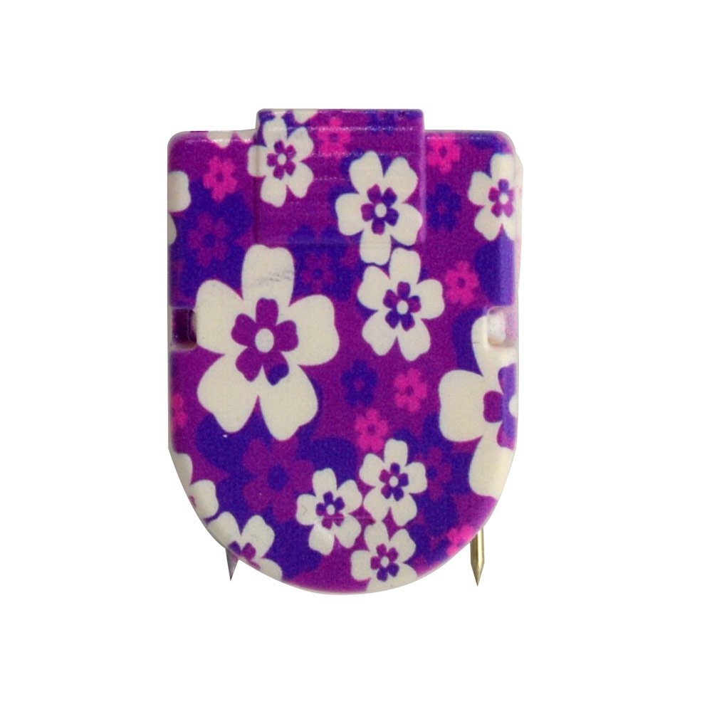 StockPins Floral Cubicle Clips - Set of 5 Decorative Office Binder Clips - Holds 40 Pages Securely - Perfect for Home, Office & School Organization - Great for Paperwork, Notes & Bulletin Boards