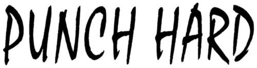 Punch Hard Sticker - Premium Die-Cut Vinyl Decal for Windows, Cars, Trucks, Toolboxes & Laptops - Durable Slap Hit Boxing Design for Any Smooth Surface - Perfect for Sports Fans, Gym Motivation & Vehicle Customization