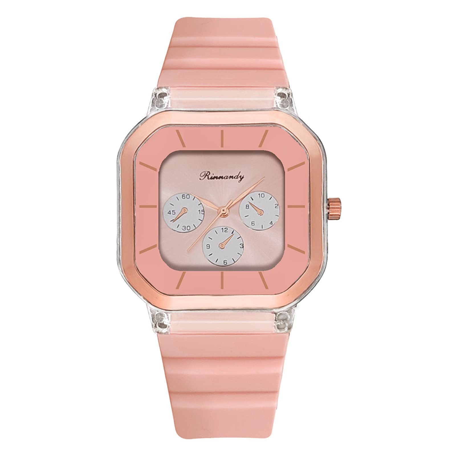 Stylish Jelly Quartz Watch for Women - Trendy Silicone Strap Fashion Timepiece - Perfect for Casual Wear, Office & Everyday Use