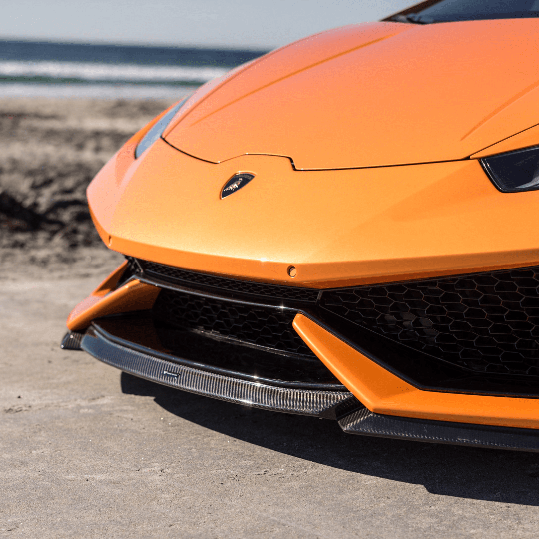 Lamborghini Huracan Verona Edizione Aero Front Spoiler - Carbon Fiber Lip for Enhanced Performance & Style | Perfect for Racing & Car Shows