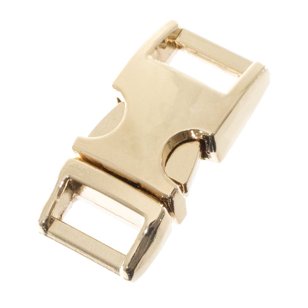 Premium 1/2-Inch Gold Metal Alloy Buckles - Heavy Duty Durable Construction (100 Pack) - Perfect for DIY Crafts, Leather Straps, Backpacks & Outdoor Gear Accessories
