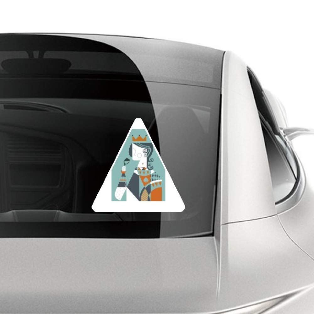 DIYthinker Playing Cards Design Q Pattern Vinyl Decal Stickers for Cars, Motorcycles, Bicycles & Luggage - Waterproof & Durable for Outdoor Use