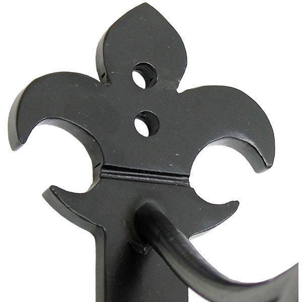 Fleur De Lis Wall Bracket - Decorative French Scroll Shelf Bracket for Home Décor | Perfect for Living Room, Bedroom & Kitchen Shelving