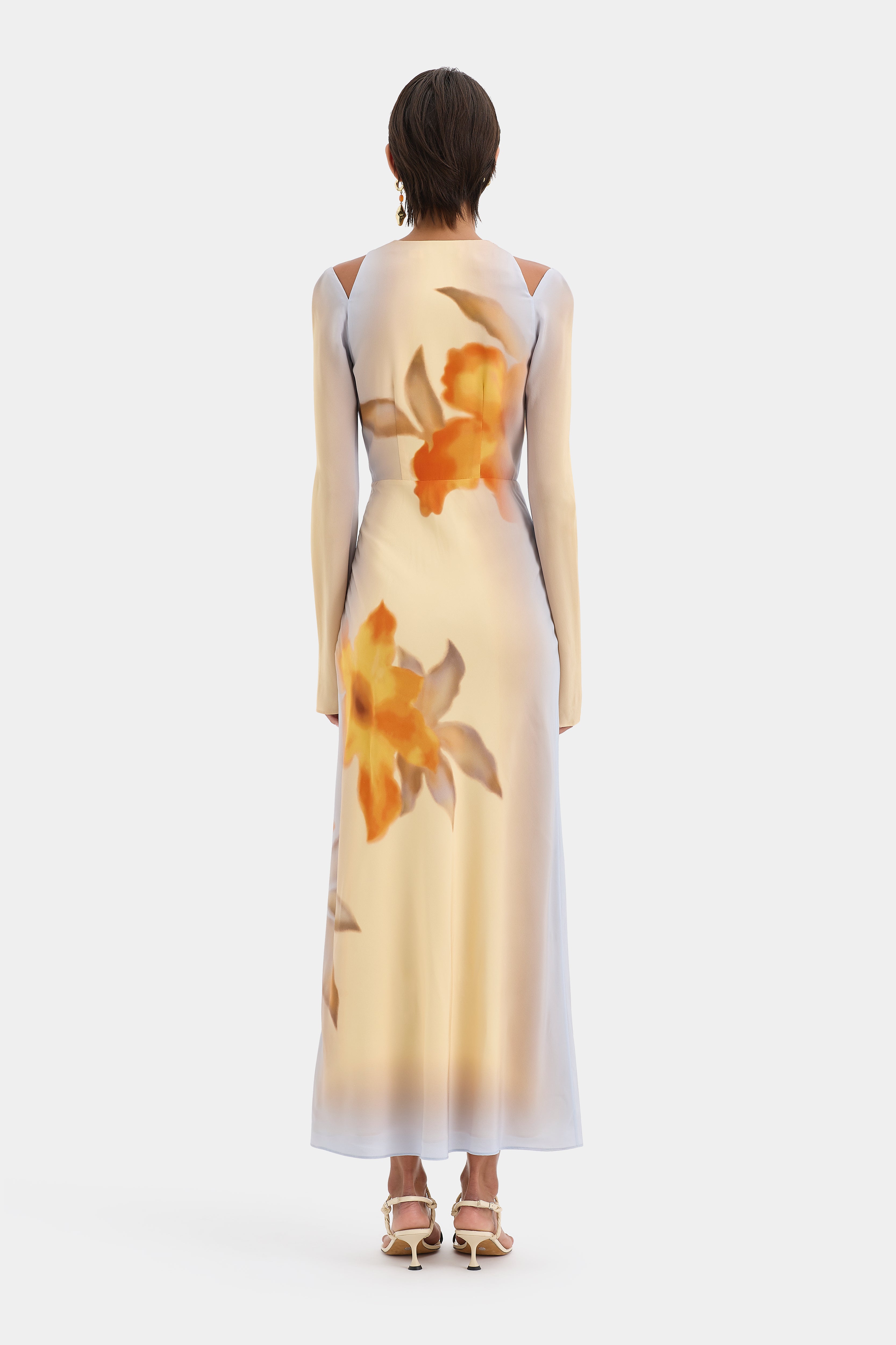 Elegant Serene Scarf Dress for Women - Lightweight Flowy Maxi Dress with Pockets - Perfect for Beach, Vacation & Summer Outfits