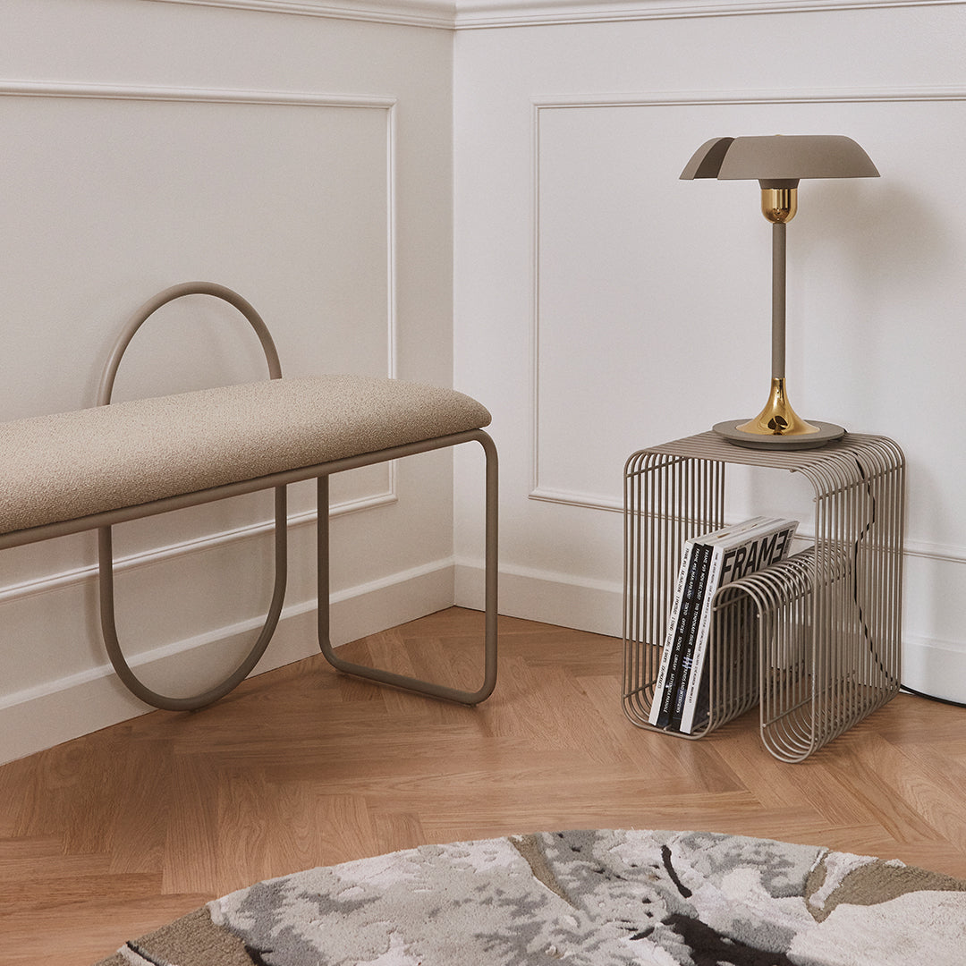 AYTM Angui Bench - Modern Wooden Bench for Living Room, Bedroom, or Entryway - Stylish and Durable Home Decor Seating Furniture for Indoor Use