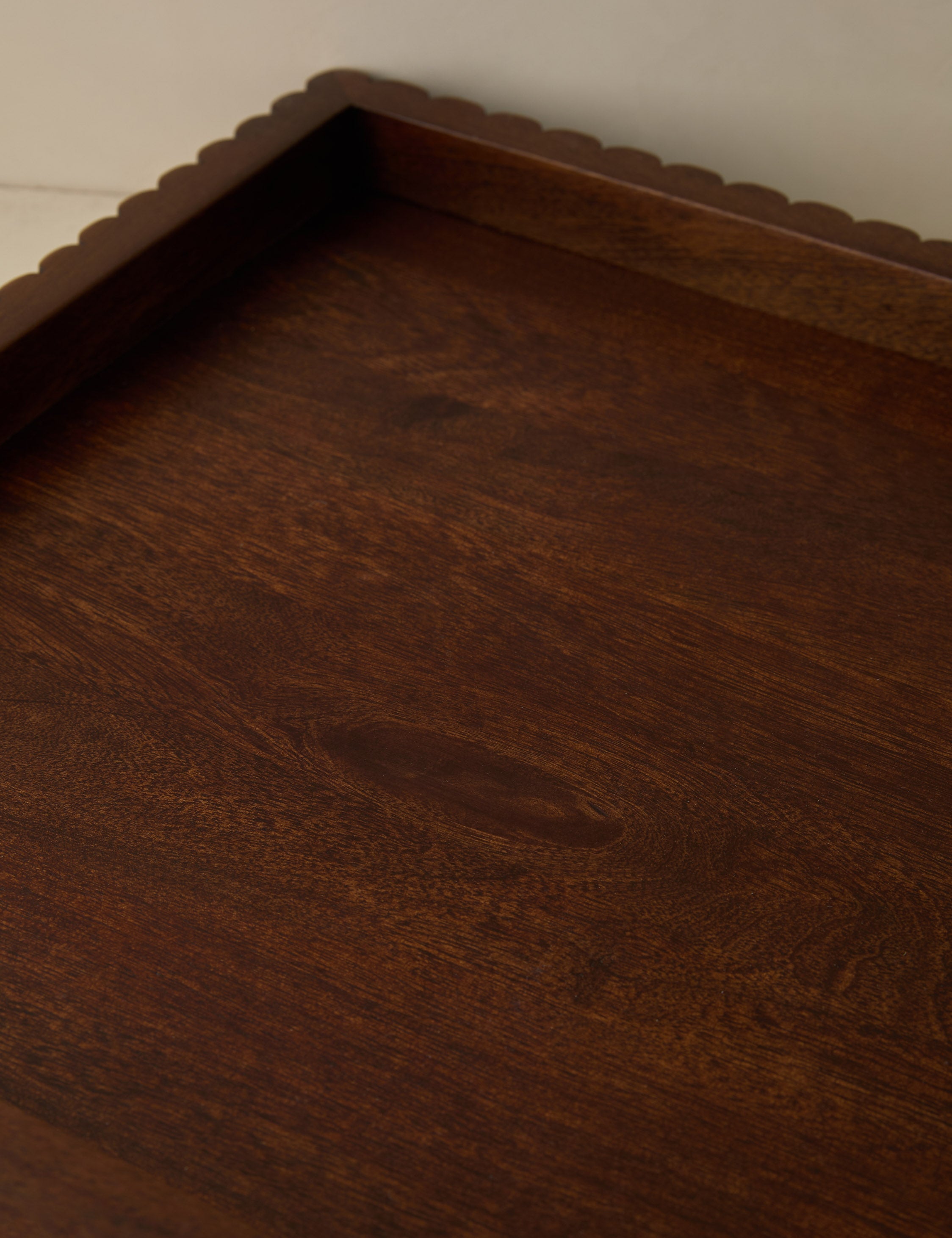Dryden Tray - Premium Wooden Serving Tray for Coffee, Breakfast, and Snacks | Perfect for Dining, Entertaining, and Home Decor
