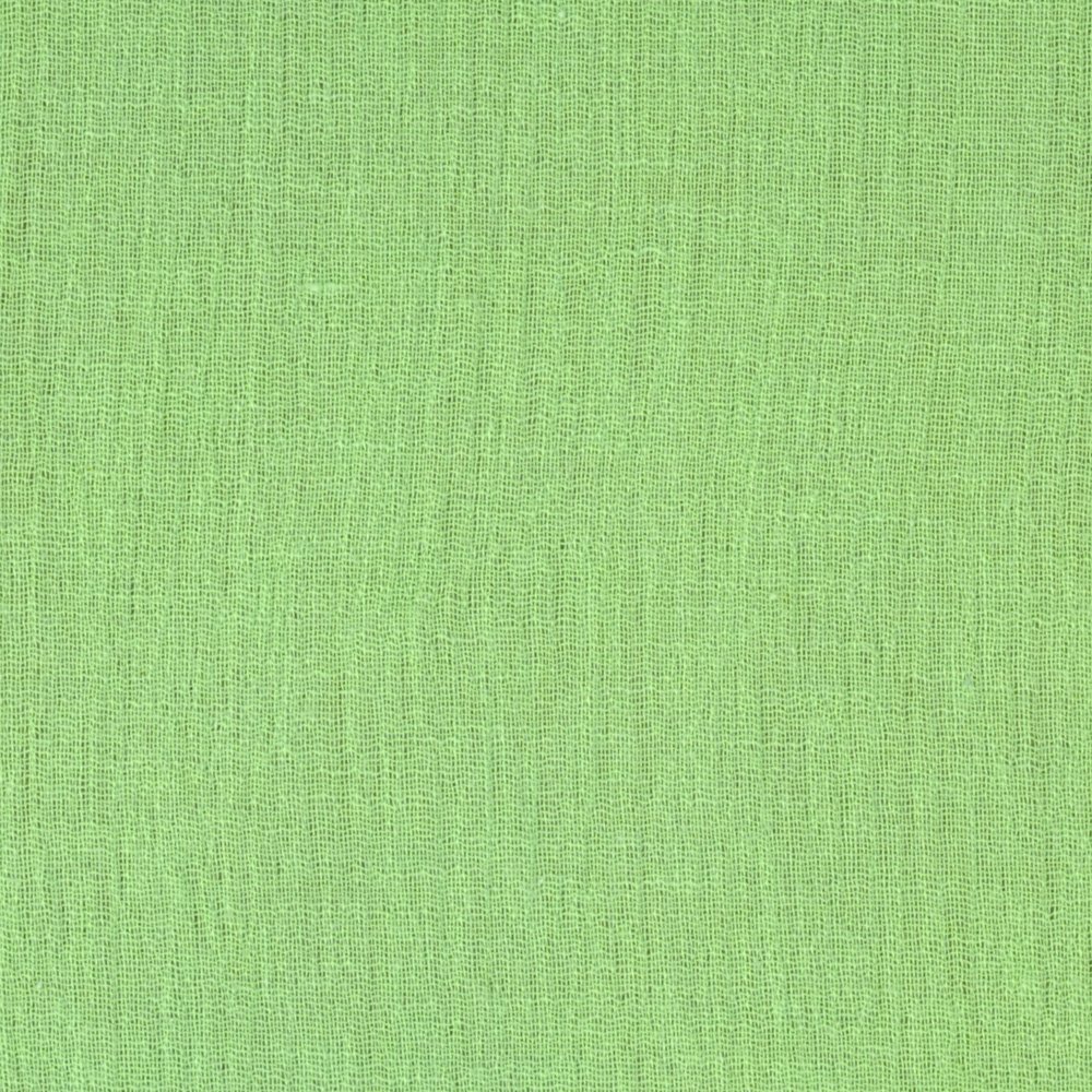 Island Breeze Gauze Fabric by the Yard - Soft Apple Green Cotton Material for DIY Dresses, Curtains & Summer Crafts