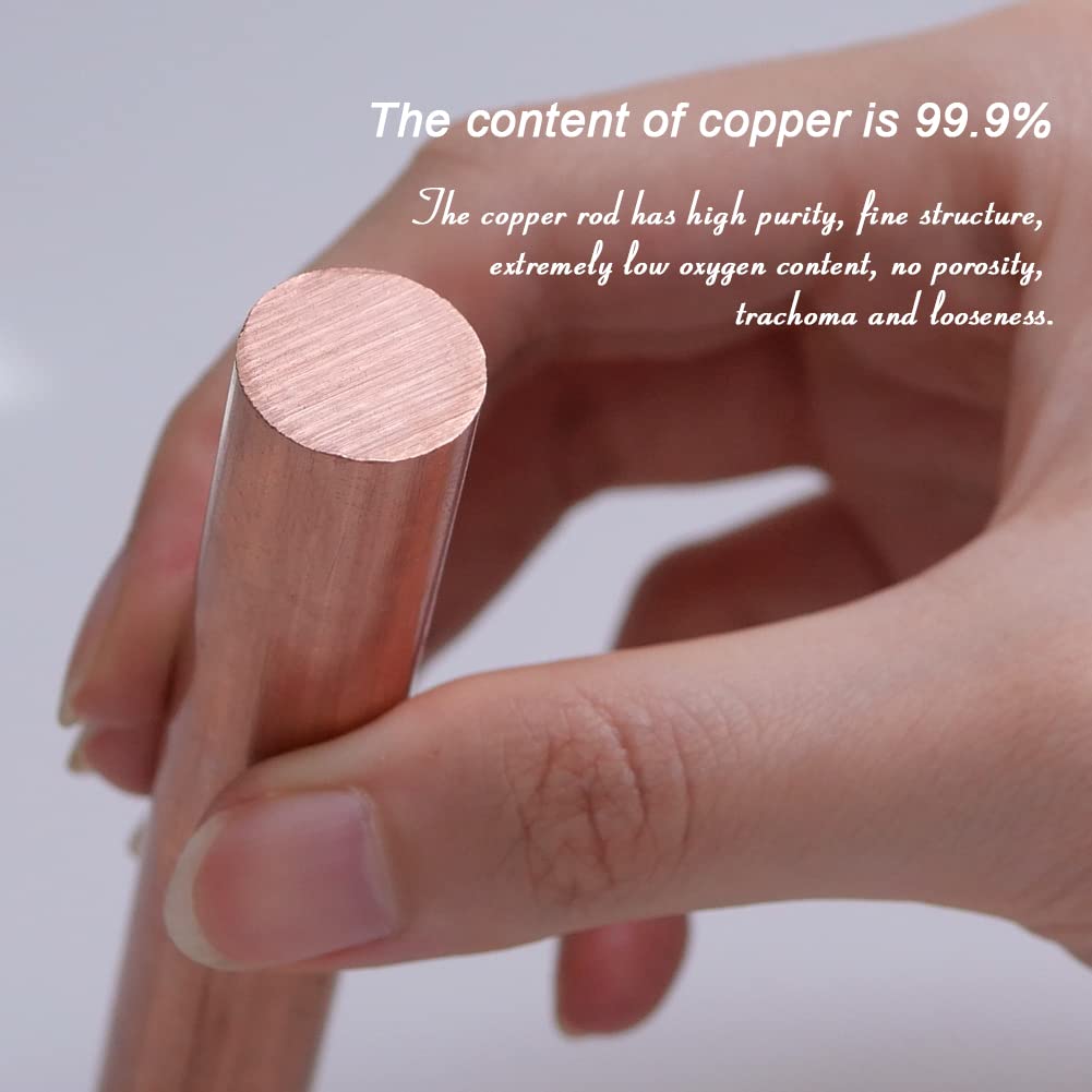 Ququyi 99.9% Pure Copper Round Rod 1