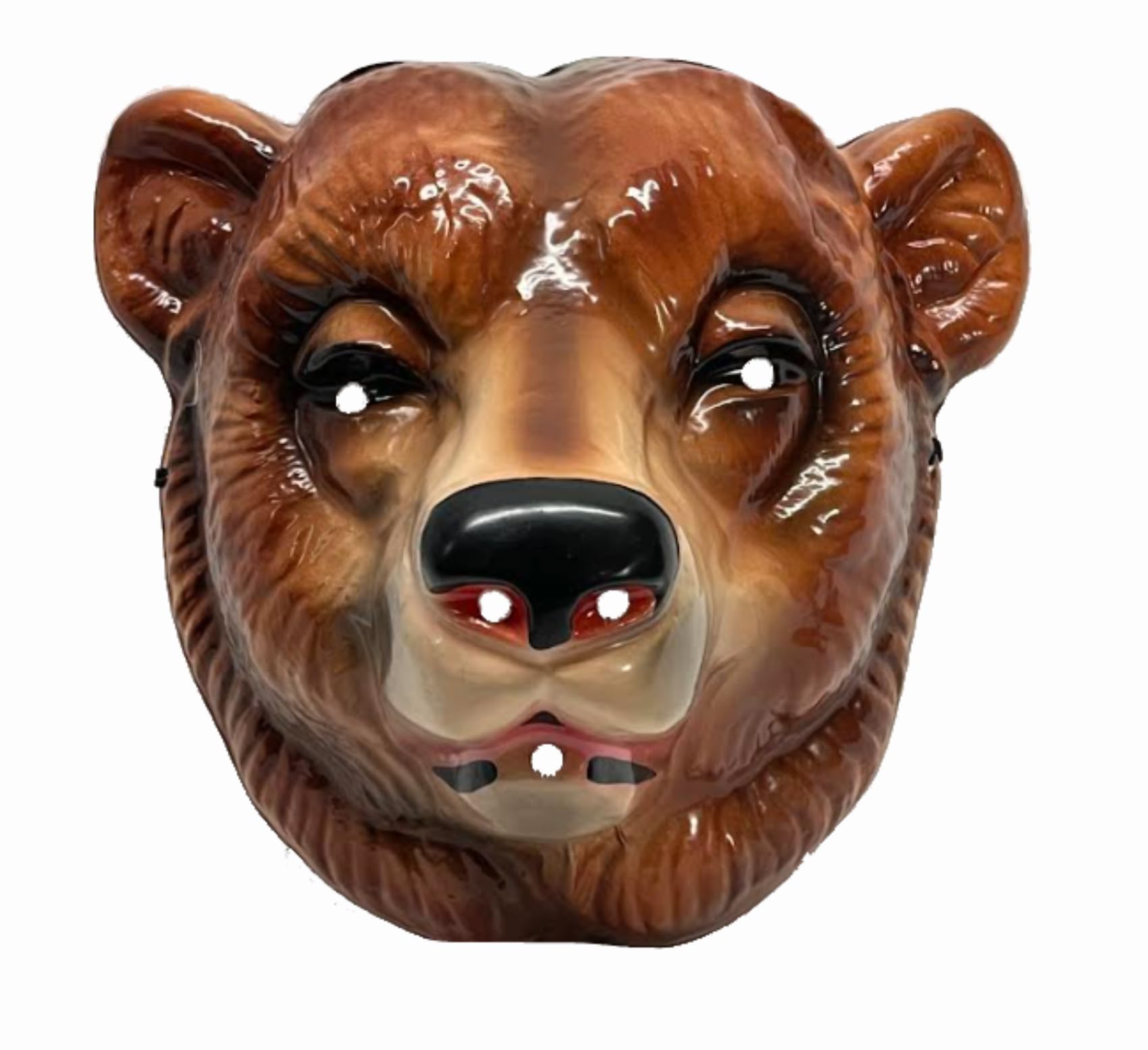 Mask Bear - Plastic Bear Mask for Halloween, Cosplay, and Costume Parties | Fun & Durable Animal Face Cover