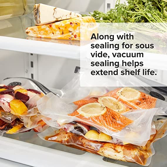 Precision Port™ Handheld Vacuum Sealer for Food Storage - Compact & Portable Kitchen Appliance for Sous Vide, Meal Prep & Travel | Preserves Freshness of Meat, Cheese & Leftovers