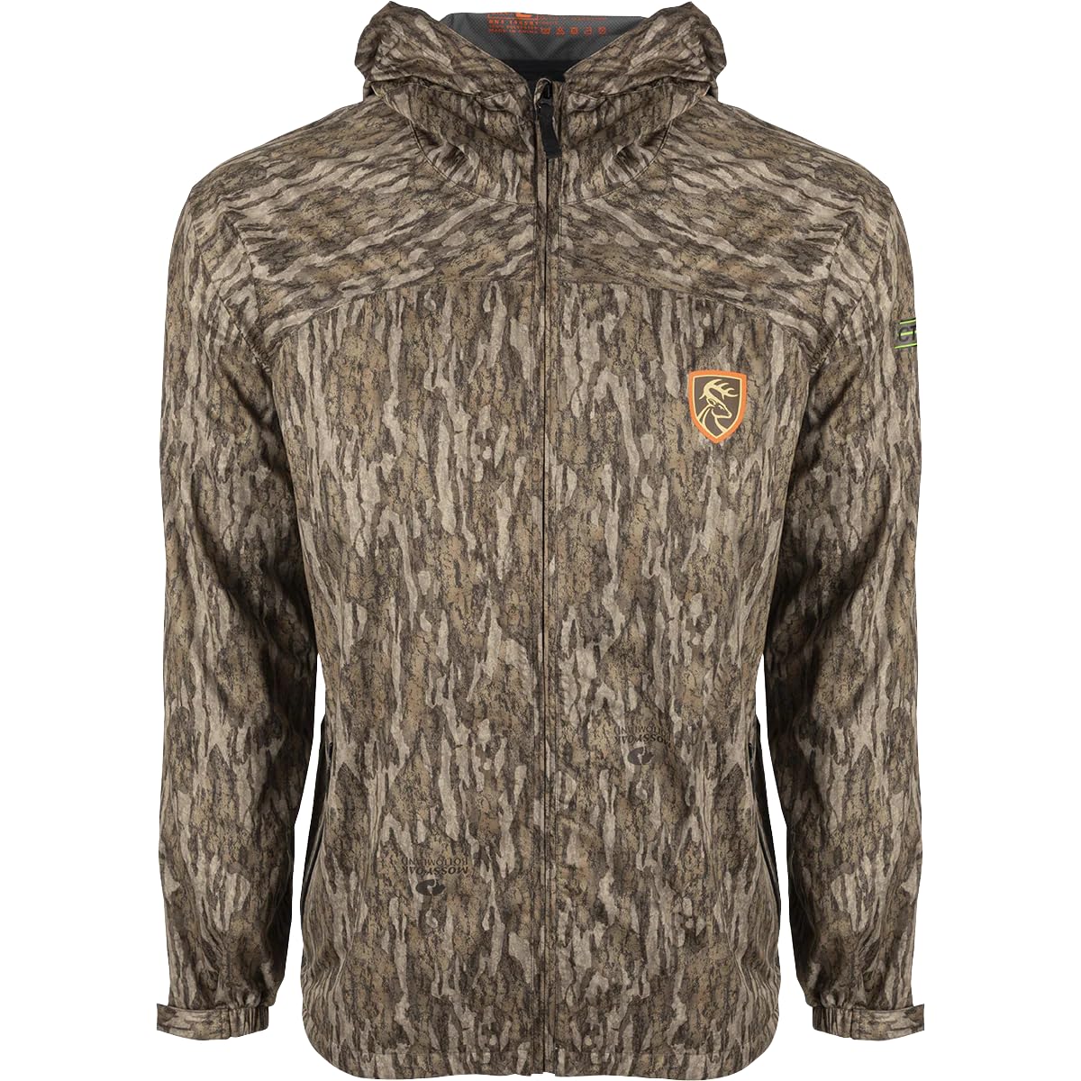 Drake Waterfowl Heavyweight Silencer Full Zip Jacket for Men - Waterproof Hunting Coat for Cold Weather, Camouflage Outdoor Gear - Ideal for Duck Hunting, Birdwatching & Winter Adventures