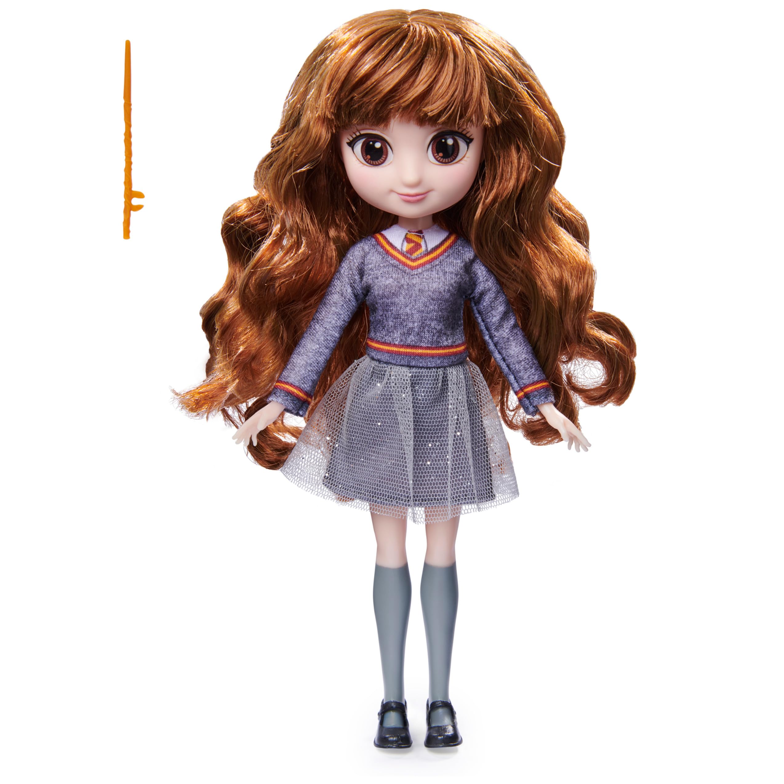 Harry Potter Hermione Granger 8-inch Doll - Collectible Toy for Kids Ages 5+ | Perfect for Birthday Gifts, Christmas Presents & Harry Potter Themed Parties