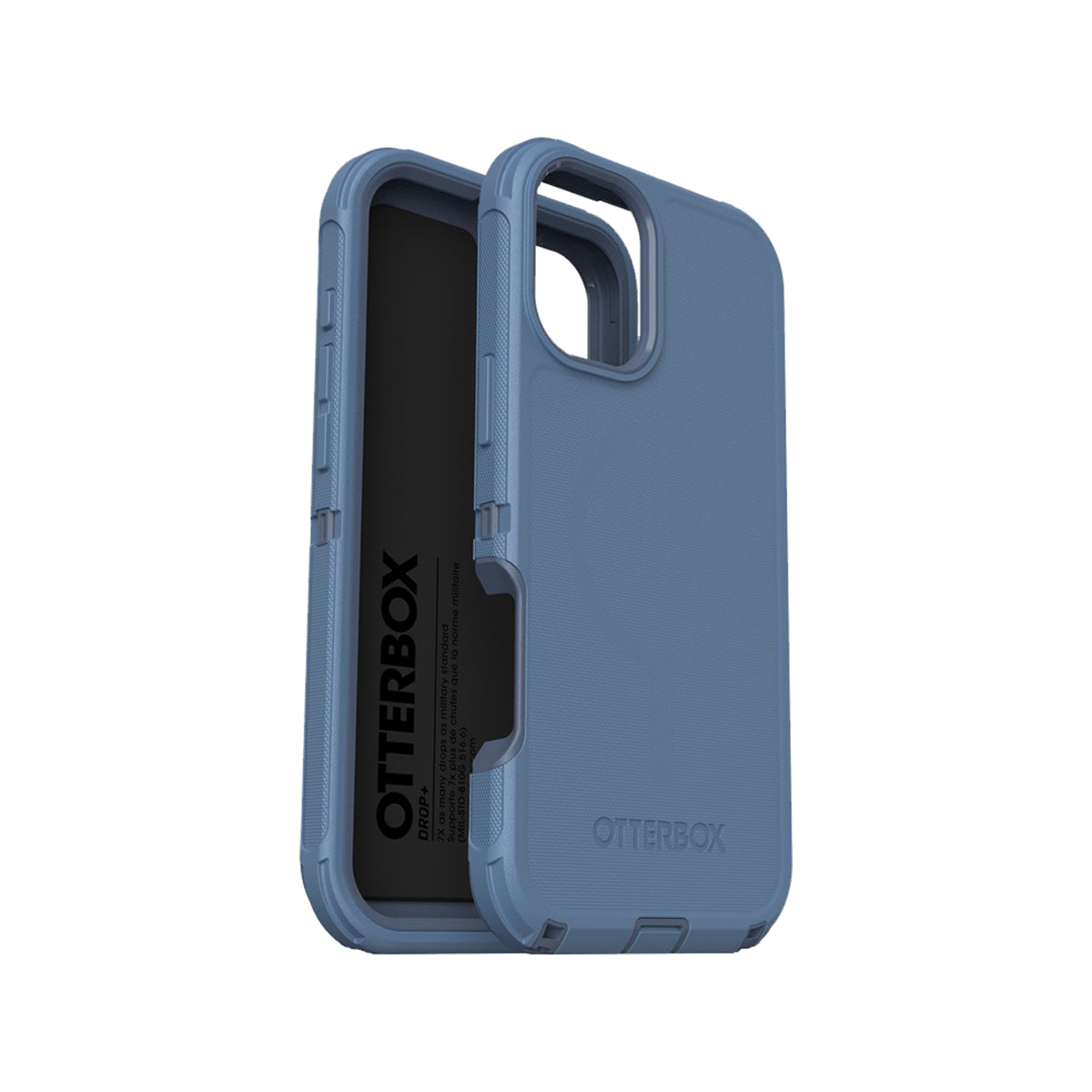 OtterBox Defender Series MagSafe Compatible Case for iPhone 16 Plus - Heavy Duty Protection, Shockproof & Drop Proof - Blue | Perfect for Outdoor Adventures, Construction Work & Active Lifestyles