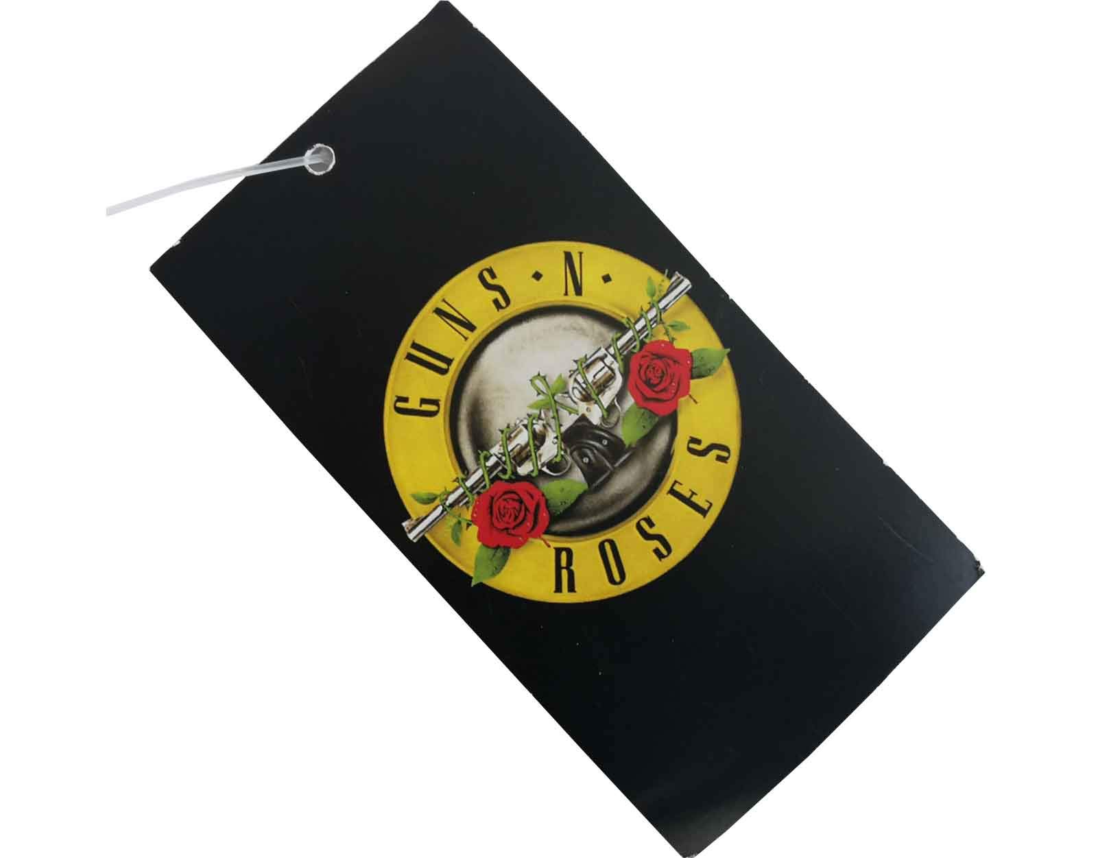 Guns N' Roses Men's Big Guns Slim Fit T-Shirt - Black Band Tee for Concerts, Casual Wear & Rock Music Fans