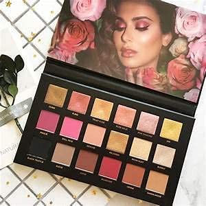 VNZ Rose Gold Eyeshadow Palette - 18 Highly Pigmented Metallic Shades for Stunning Eye Makeup | Perfect for Day & Night Looks, Parties, and Special Occasions