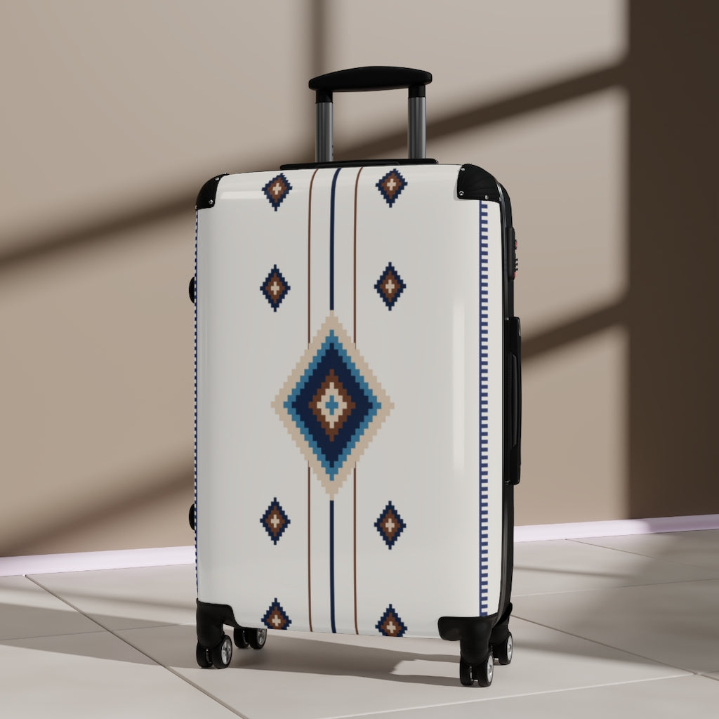 Storm Clouds Southwestern Hardshell Carry-On Cabin Suitcase - Lightweight Durable Luggage for Air Travel & Weekend Getaways