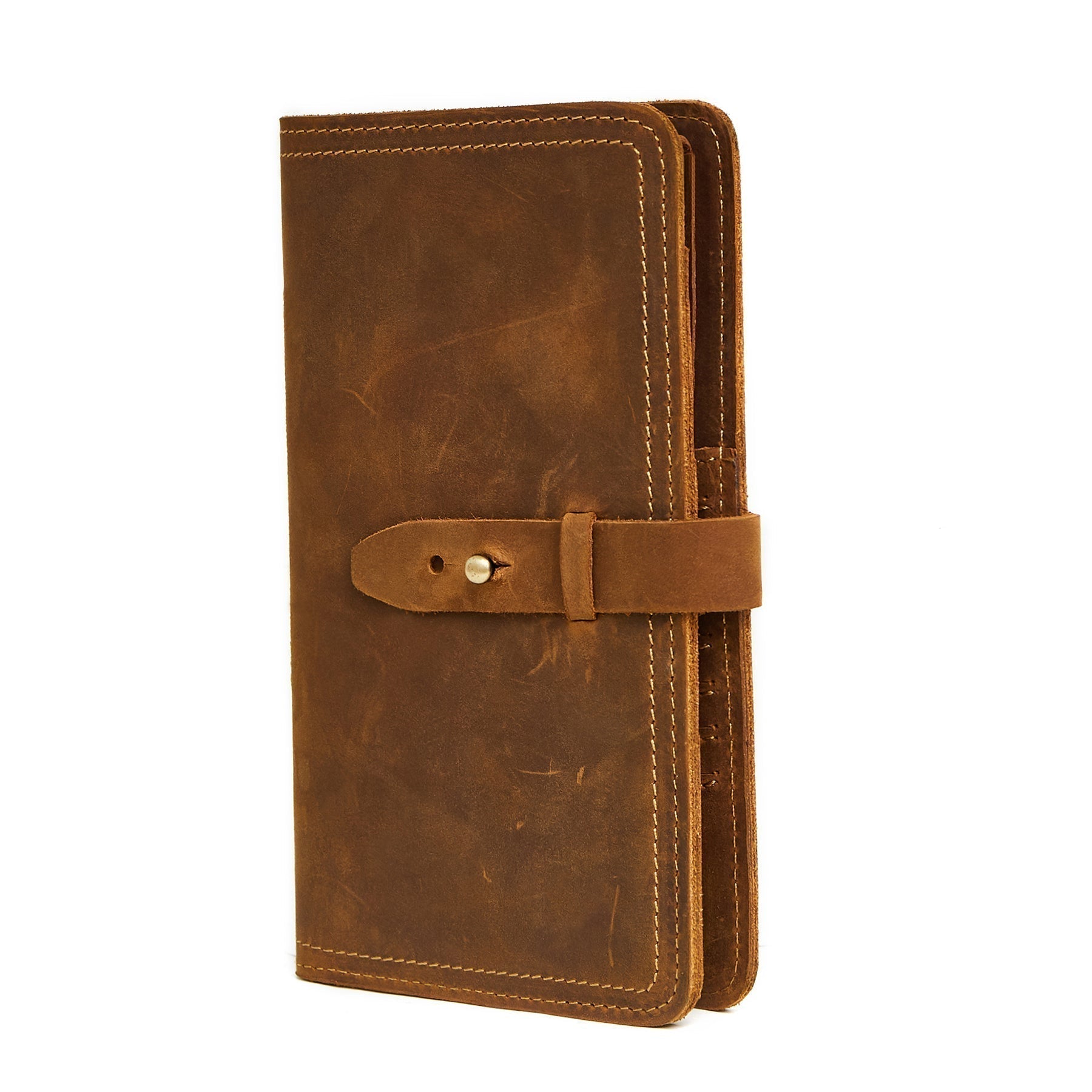 Premium RFID Blocking Leather Passport Holder - Slim Travel Wallet for Men & Women - Perfect for Airports, Business Trips & International Travel