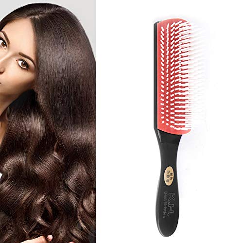 Purple Carbon Fiber Seamless Comb - Anti-Static Hair Comb for Smooth Detangling & Scalp Massage | Eco-Friendly ABS Material for Daily Hair Care & Styling