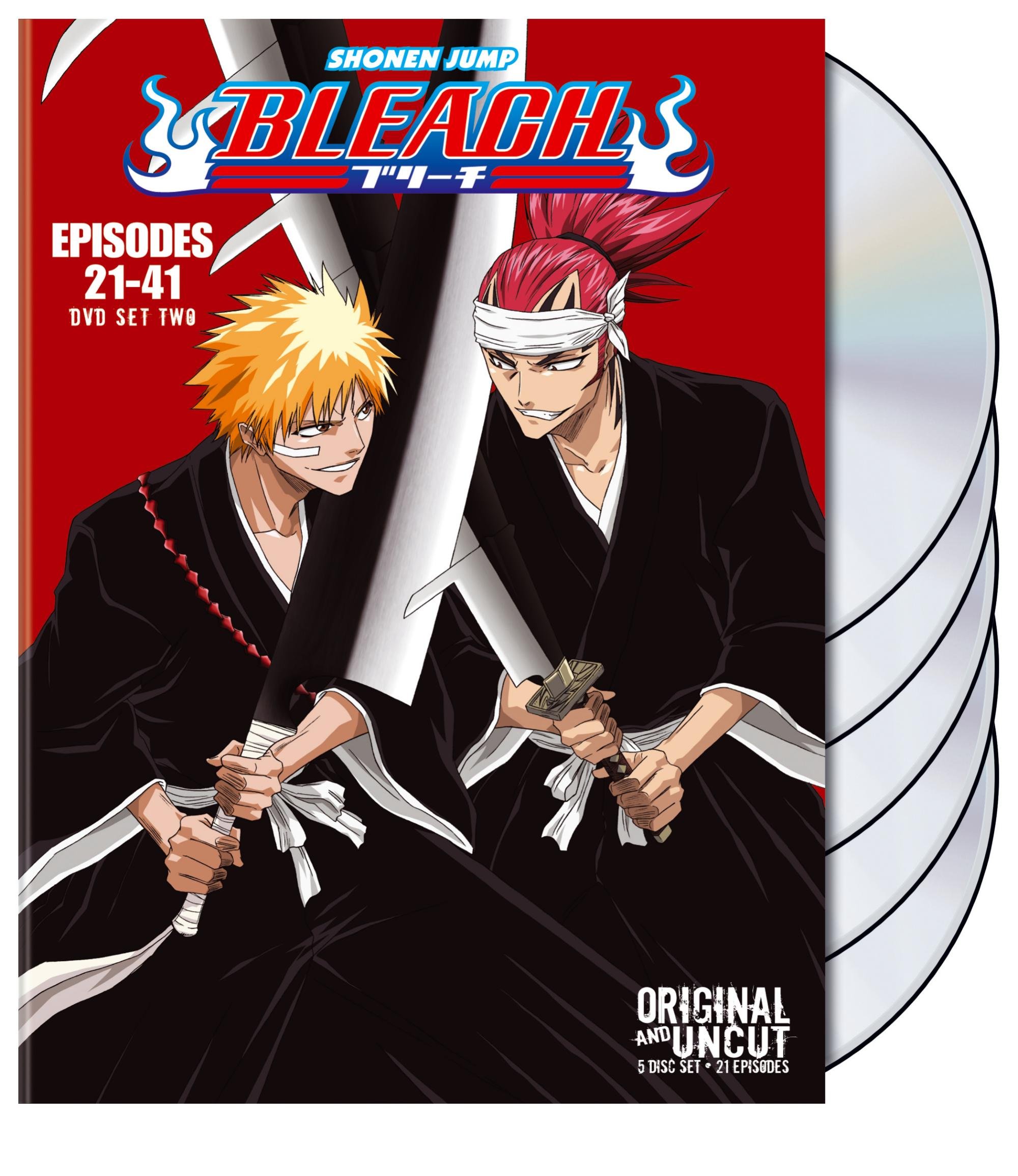 Bleach Uncut: Box Set 2 (Complete Season Collection) - Anime DVD Box Set | Perfect for Anime Fans & Collectors | Great for Binge-Watching & Gift Giving