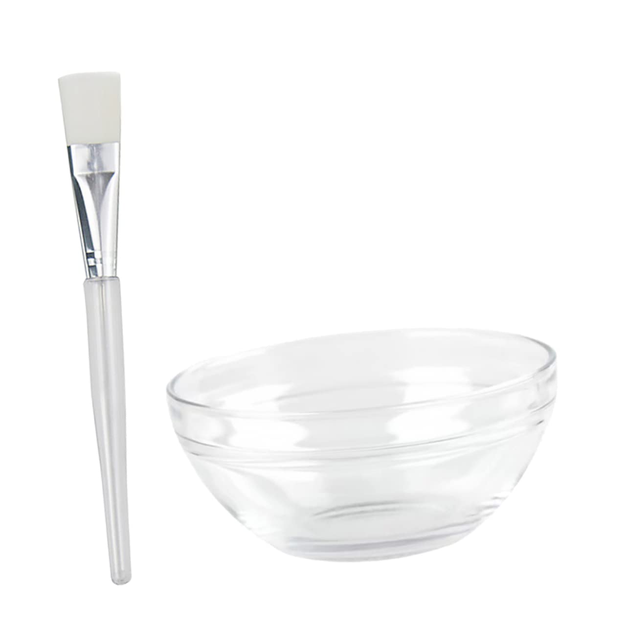 Healeved 12-Piece Transparent Mask Mixing Bowl & Face Mask Brush Set - DIY Facial Mask Applicator Tools with 6 Bowls & Brushes for Home Spa, Skincare, and Beauty Treatments | Perfect for DIY Face Masks, At-Home Facials, and Professional Skincare Routines