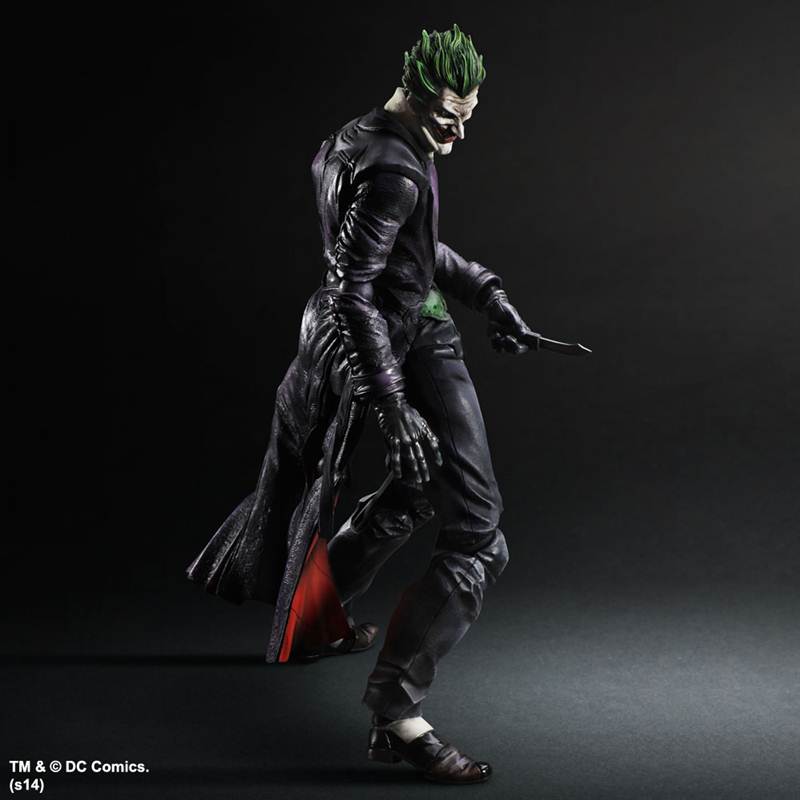 DC Comics Batman Arkham Origins The Joker Play Arts Kai Action Figure - Highly Detailed Collectible Toy for Superhero Fans | Perfect for Display, Gifts & Cosplay Scenes