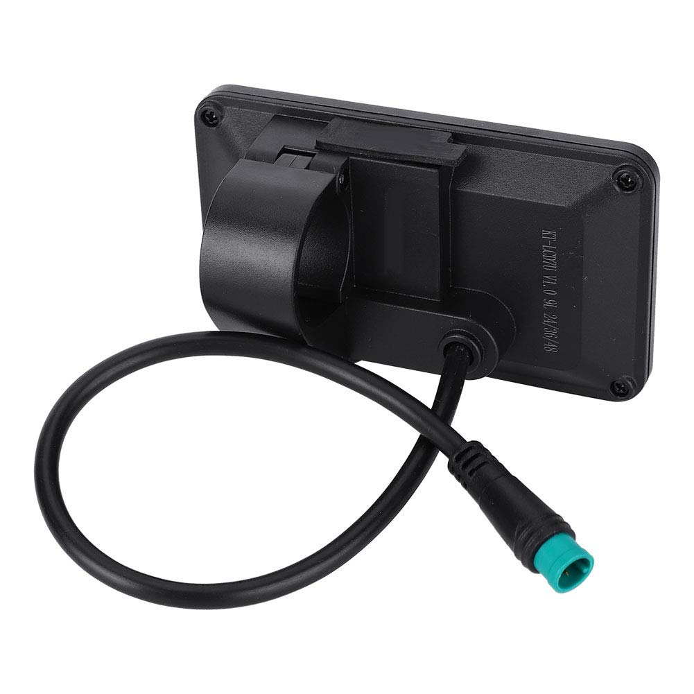 **KT-LCD7 E-Bike LCD Display - Durable USB Interface Bike Odometer & Speedometer for Electric Bikes - Perfect for Commuting, Mountain Biking & Urban Riding**