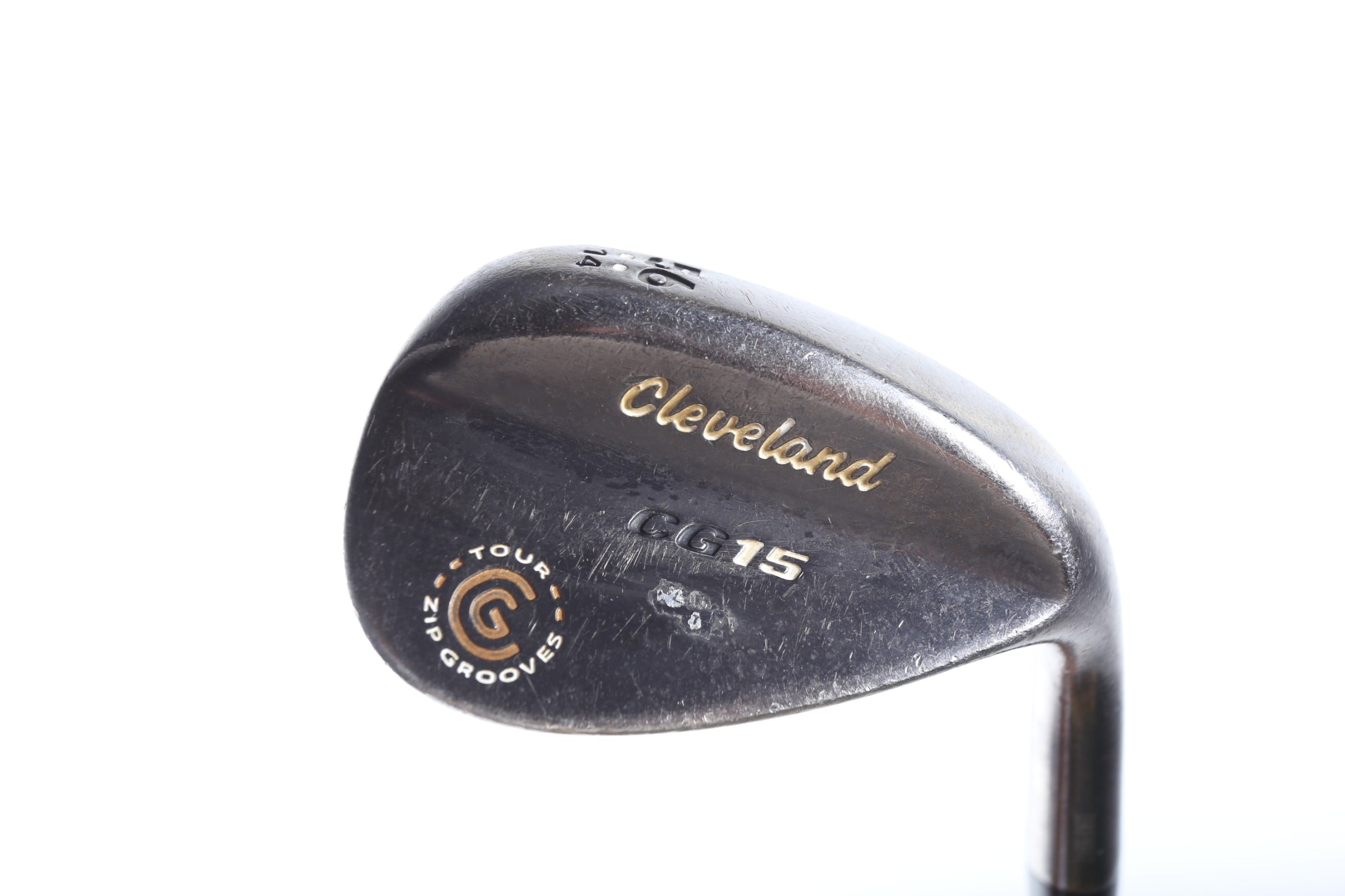 Used Cleveland CG15 Black Pearl Sand Wedge - Right Handed 56° Stiff Flex Golf Club for Bunker Shots & Short Game