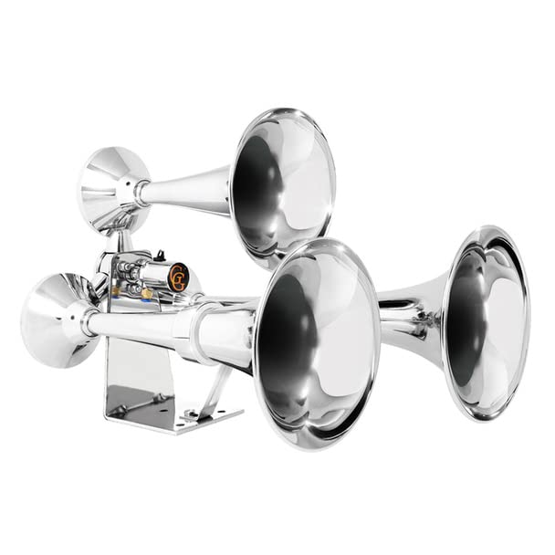 Grand General Heavy Duty Mega-Size Train Horn Replacement - Loud Deluxe Sound for Trucks, SUVs & Emergency Vehicles | Perfect for Off-Roading, Safety Alerts & Custom Car Upgrades