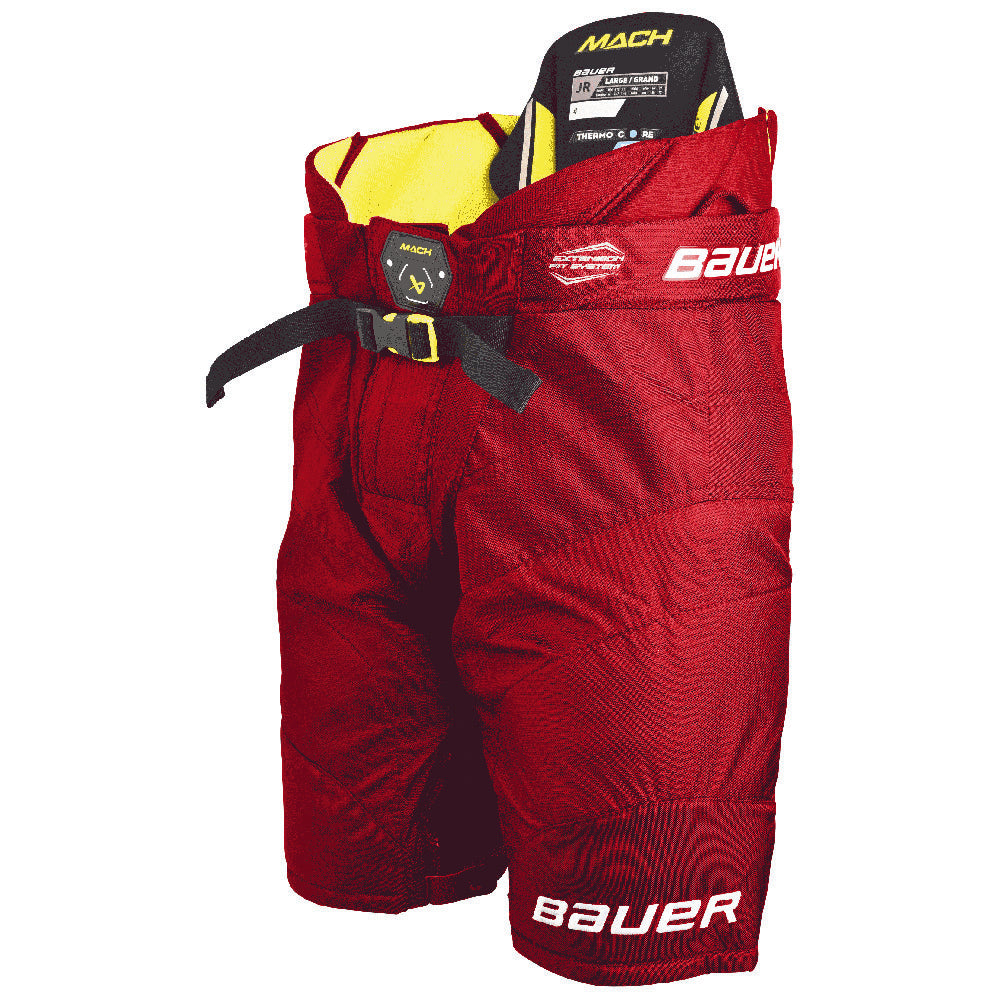 Bauer Supreme Mach Junior Ice Hockey Pants - Youth Protective Hockey Gear for Ice Skating & Training - Perfect for Games, Practice & Winter Sports