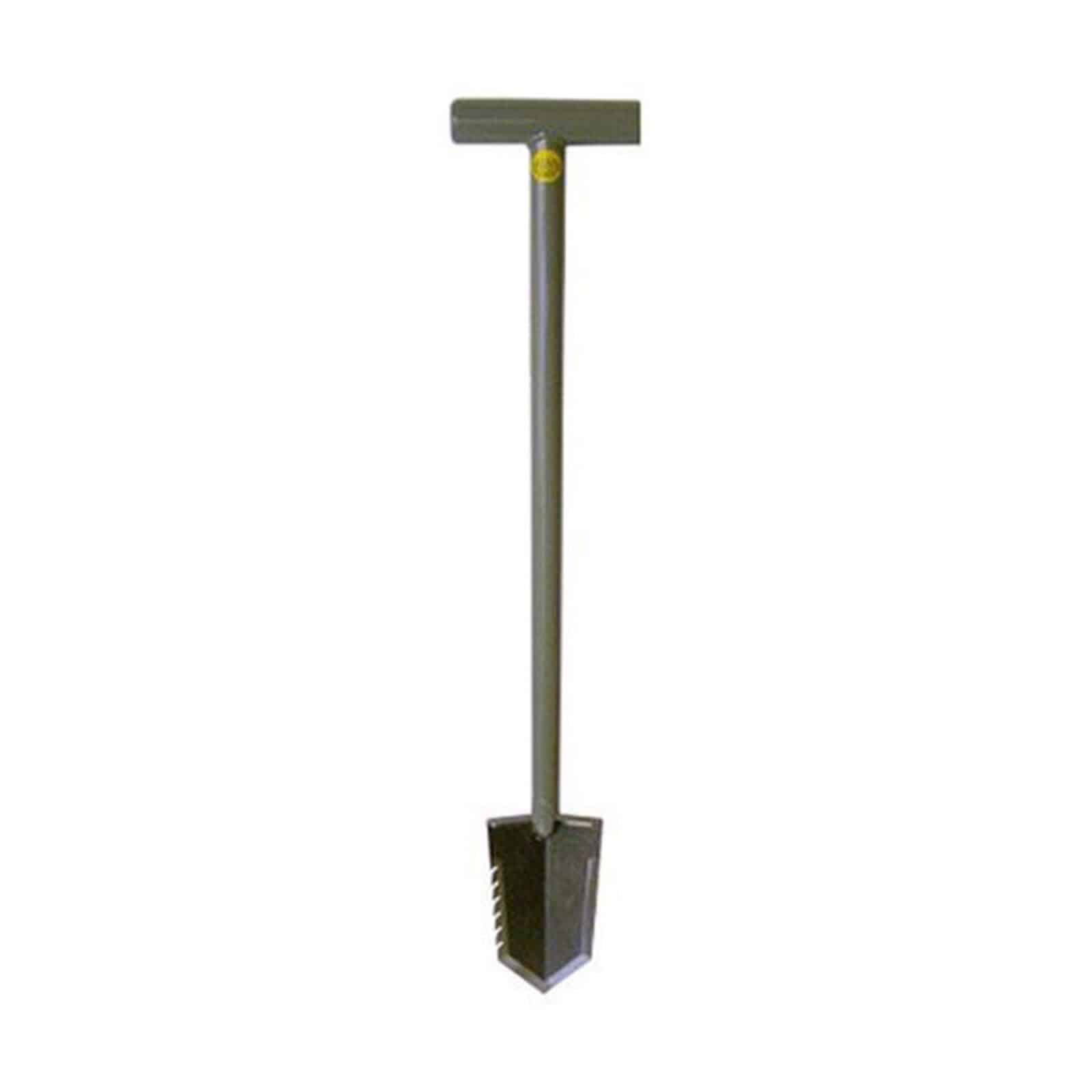 Lesche Shovel Combo - Sampson T-Handle Shovel & Right Serrated Digging Tool for Metal Detecting, Archaeology & Outdoor Treasure Hunting