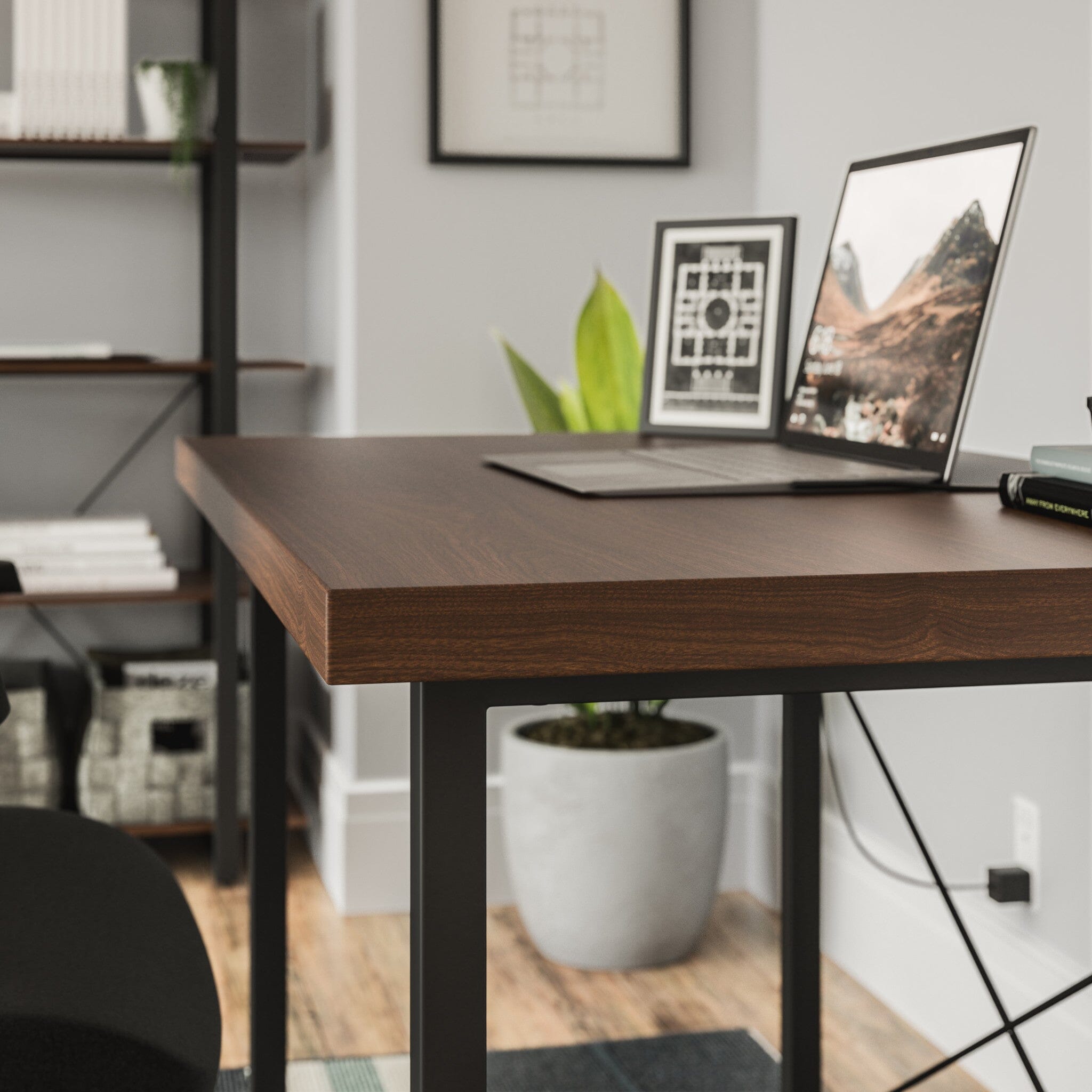 Modern & Contemporary Office Desk by Merge - Stylish Writing & Computer Workstation for Home & Office Use