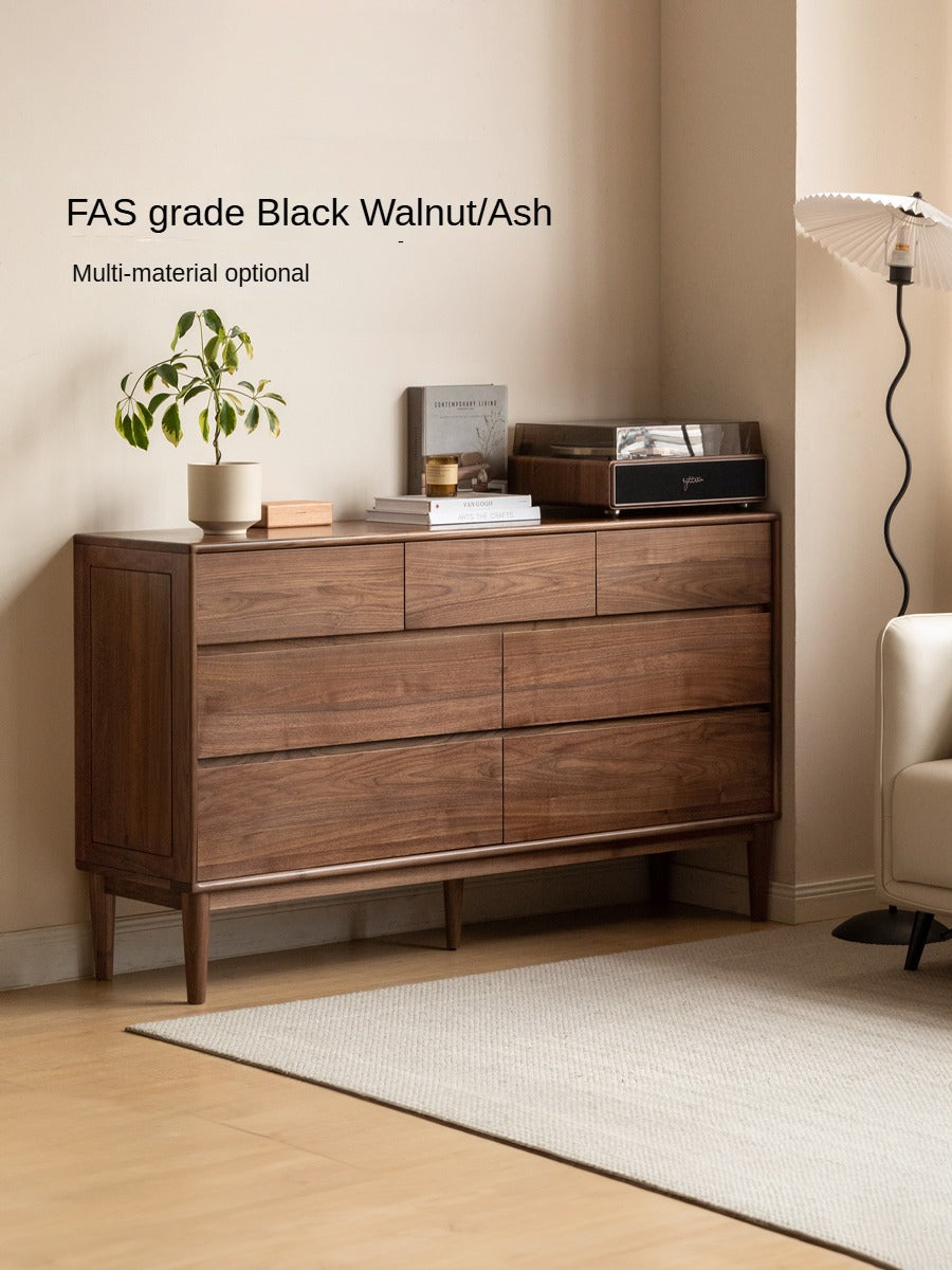 Oak Solid Wood Small Chest of Drawers - 3 Drawer Storage Organizer for Bedroom, Nursery, or Office | Compact Dresser for Clothes, Toys & Home Organization