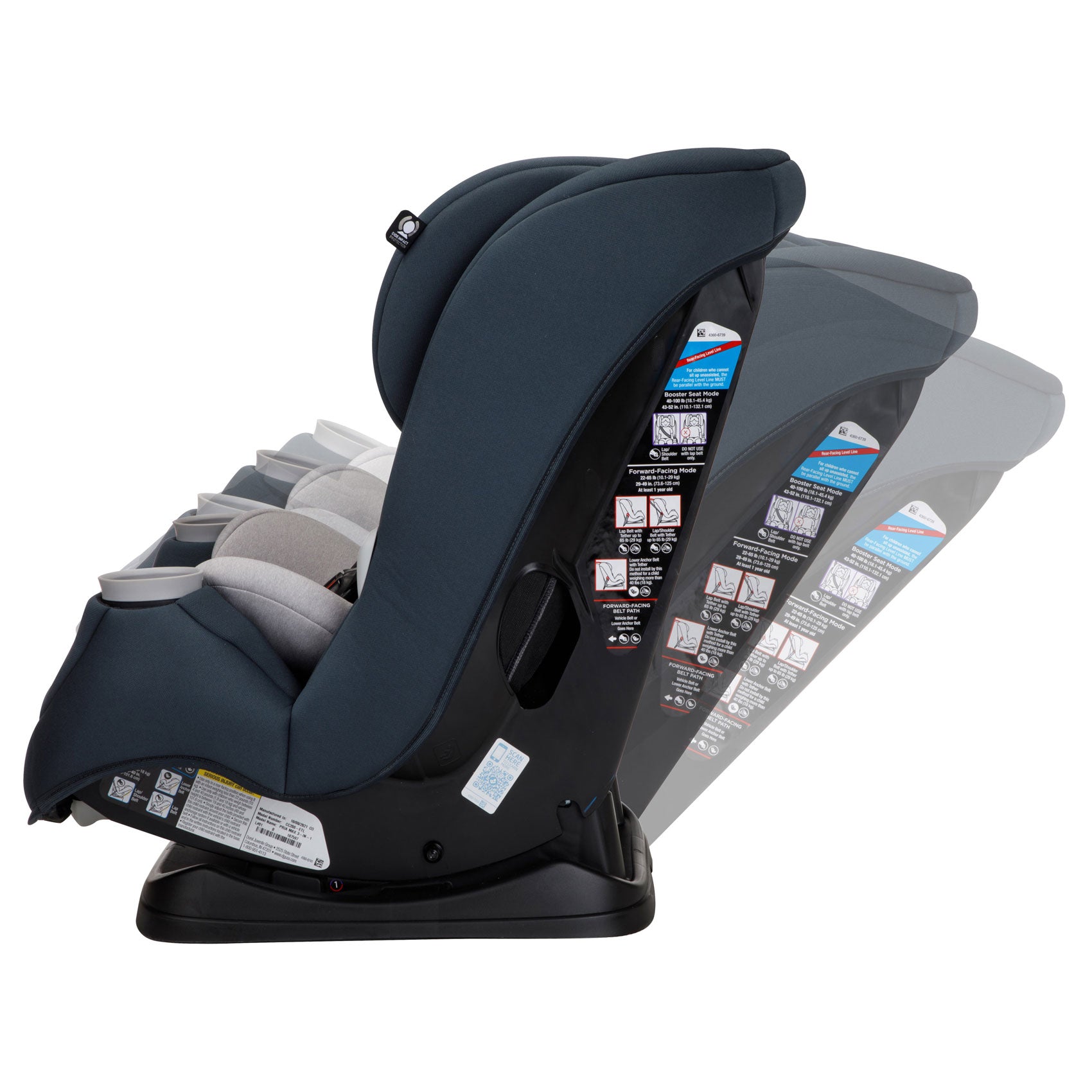Maxi Cosi Pria Max All-in-One Convertible Car Seat for Infants & Toddlers - Safe, Comfortable & Easy to Install - Perfect for Travel, Daily Commute & Family Road Trips