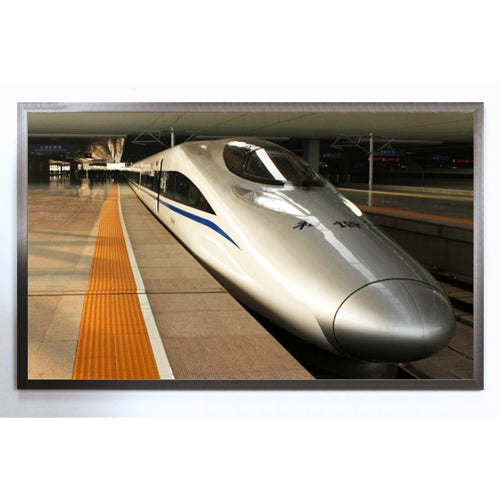 36x48 Inch Black Carbon Steel Picture Frame - Premium Poster Display for Art, Photos & Prints - Perfect for Home, Office & Gallery Decor