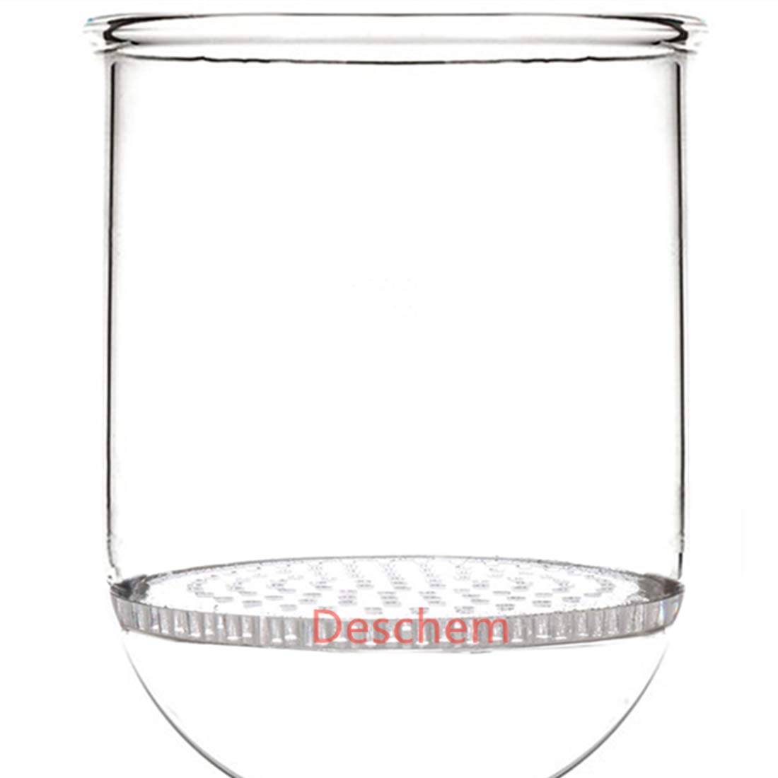600ml 24/40 Glass Buchner Funnel with 90mm Pore Plate - Premium Lab Glassware for Vacuum Filtration in Chemistry & Scientific Experiments