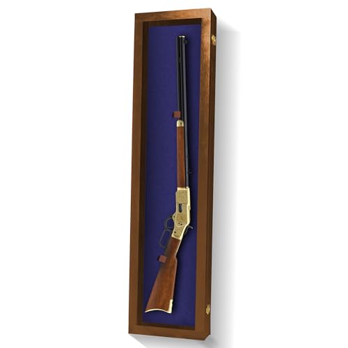 Walnut - Blue Felt