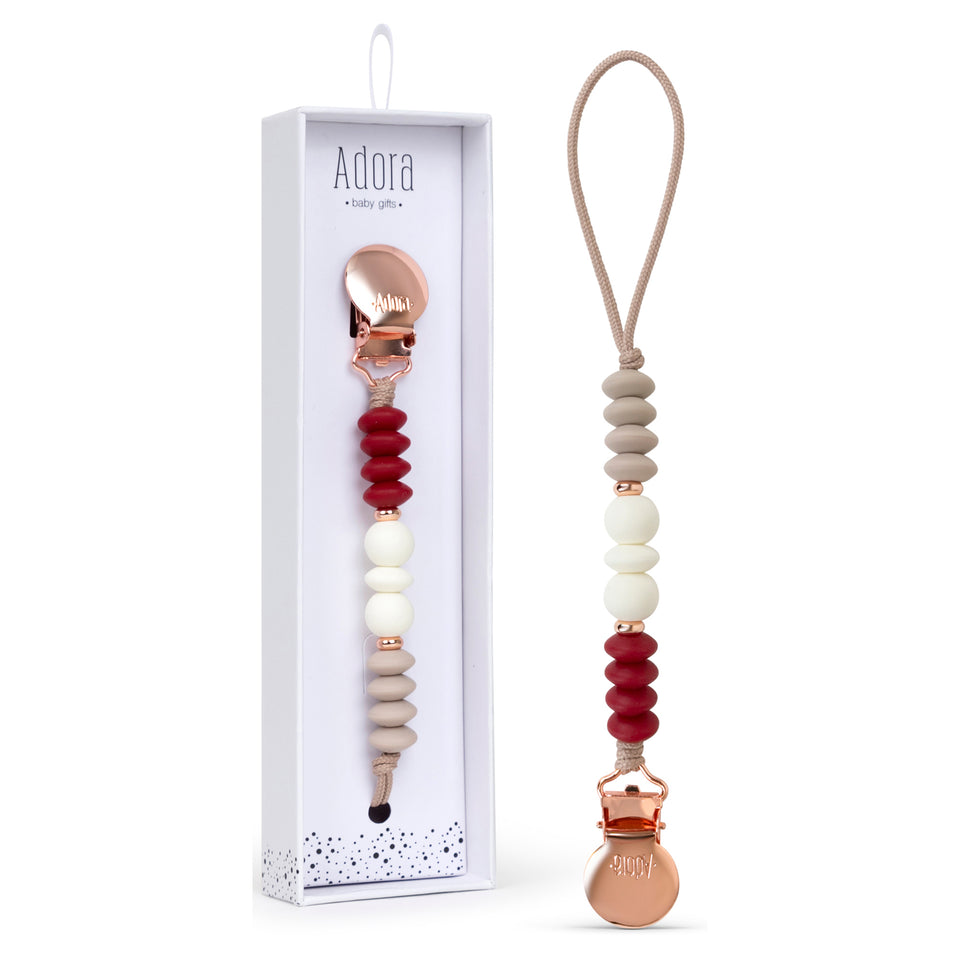 Adorable Baby Pacifier Clip - Secure & Stylish Pacifier Holder for Infants & Toddlers - Perfect for Strollers, Car Seats & On-the-Go Parenting