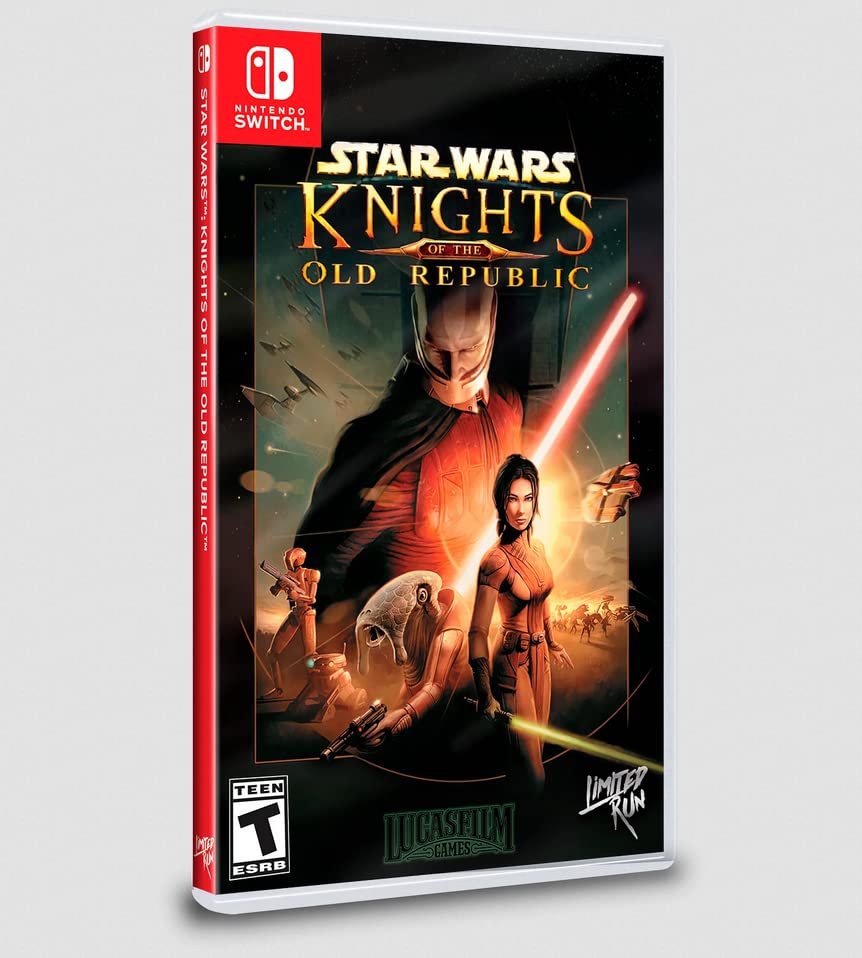 Star Wars: Knights of the Old Republic Limited Edition Nintendo Switch Game (Limited Run #122) - Collector's Item for Gamers & Star Wars Fans - Perfect for Gaming Nights & Display Collections
