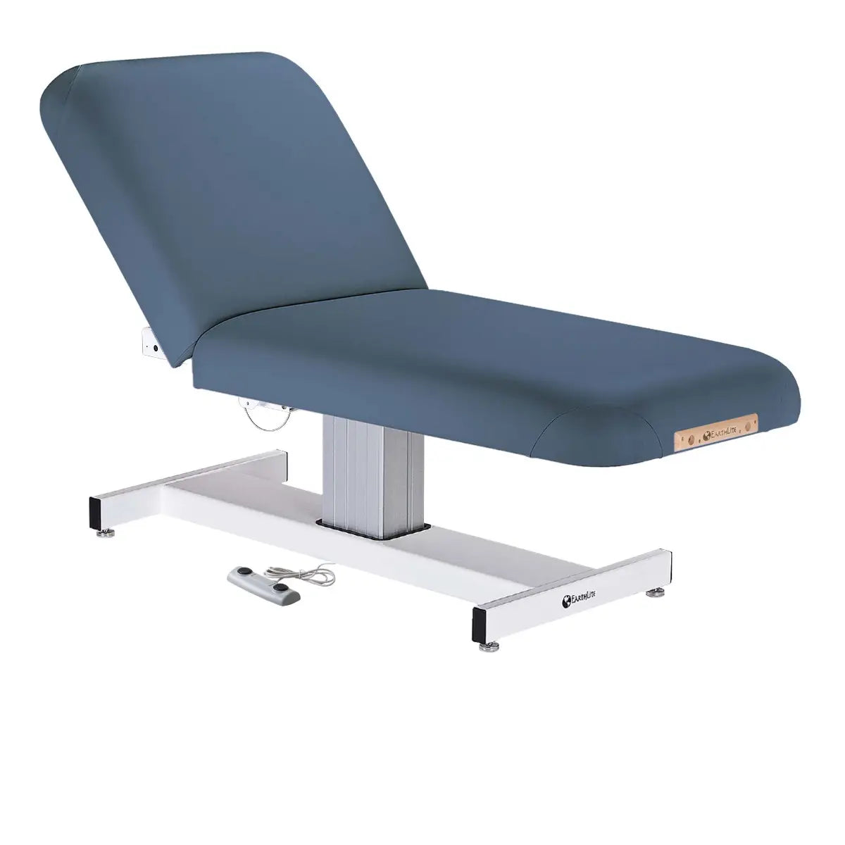 Earthlite Everest Pedestal Electric Lift Massage Table - Professional Adjustable Height Treatment Bed for Chiropractic, Spa & Physical Therapy - Perfect for Clinics, Wellness Centers & Home Use