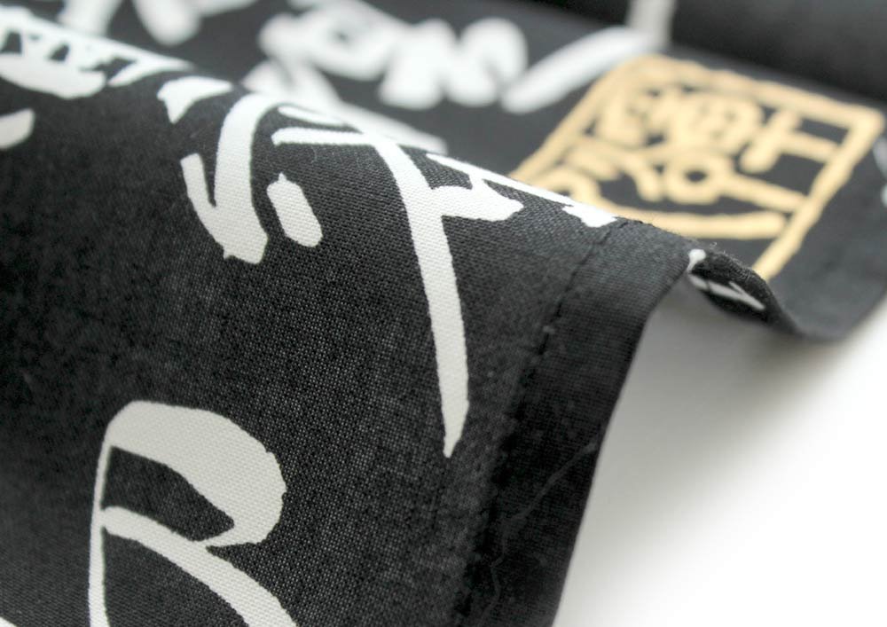 Japanese Kimono Yukata Robe for Men - Black Cotton Long Robe (Small Size 56