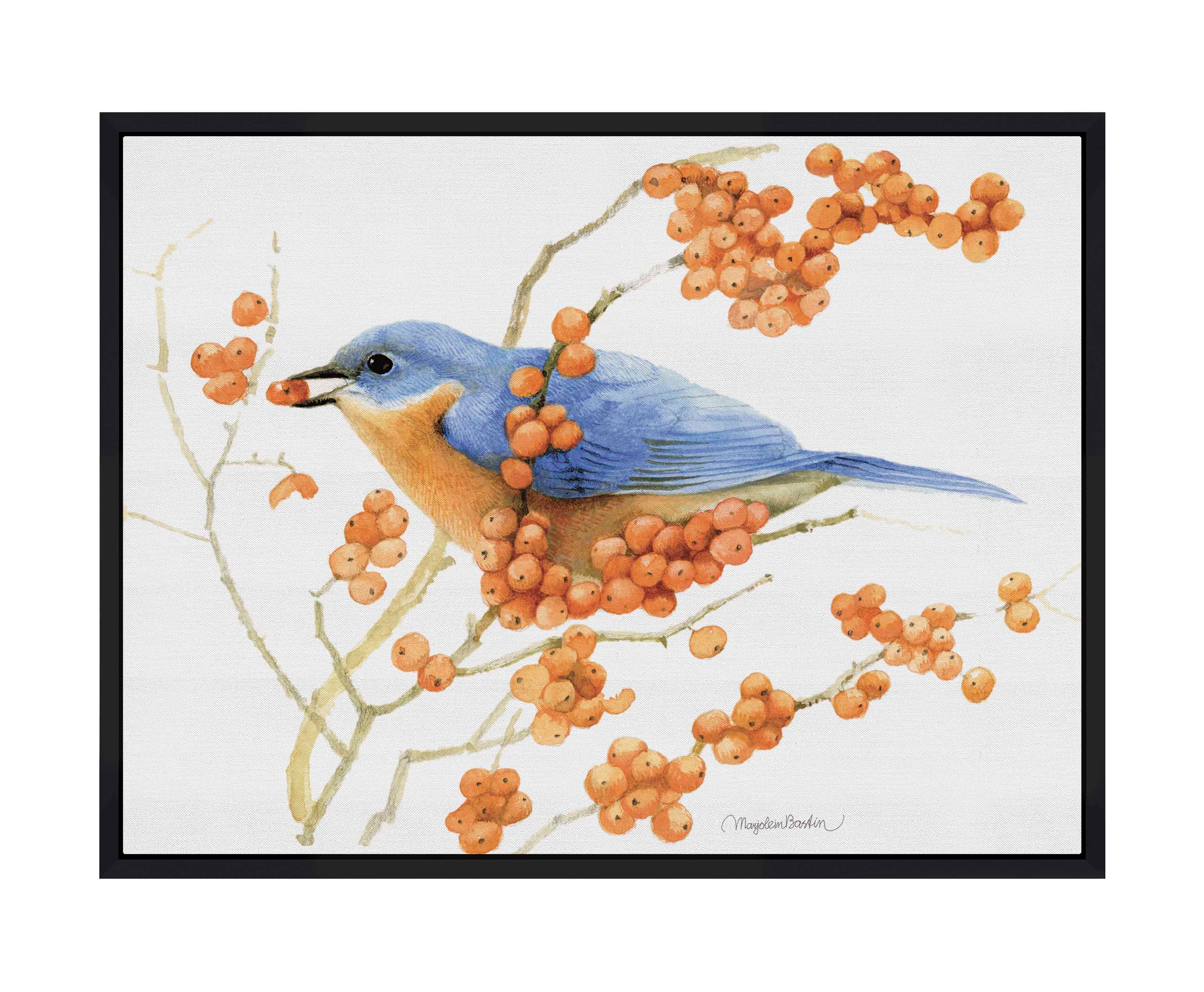 Berry Feast Gallery Wrapped Canvas Wall Art - Vibrant Fruit Still Life Painting for Home & Office Decor | Perfect for Living Room, Bedroom, Kitchen & Dining Room