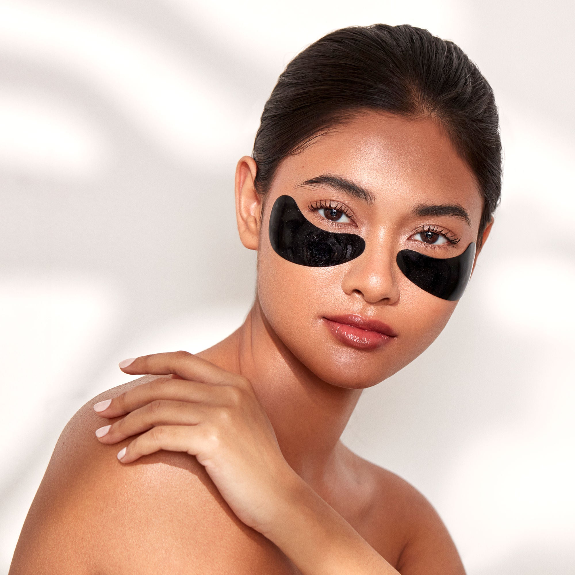 Celestial Black Diamond Eye Mask for Sleep & Relaxation - Cooling Gel Eye Mask for Puffy Eyes, Dark Circles & Stress Relief - Perfect for Travel, Spa & Home Use