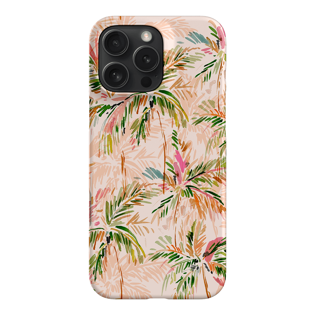 Hawaiian Palms Phone Case - Durable Protective Cover for iPhone & Samsung - Tropical Beach Design - Perfect for Travel, Vacation & Summer Outings