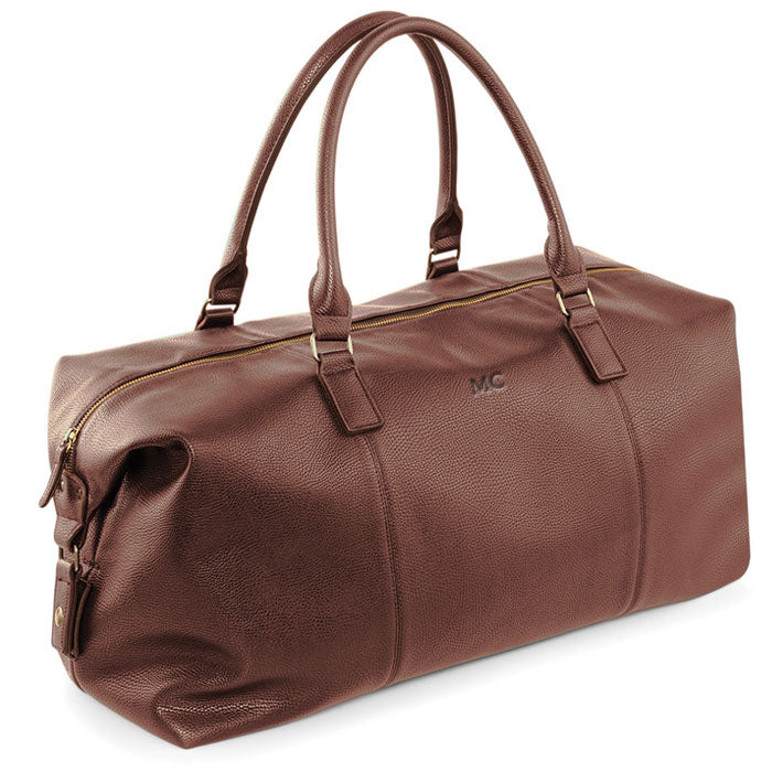 Carnaby Of London Embossed Tonal Weekend Holdall - Stylish Travel Duffle Bag for Men & Women - Perfect for Gym, Work, Overnight Trips & Weekend Getaways