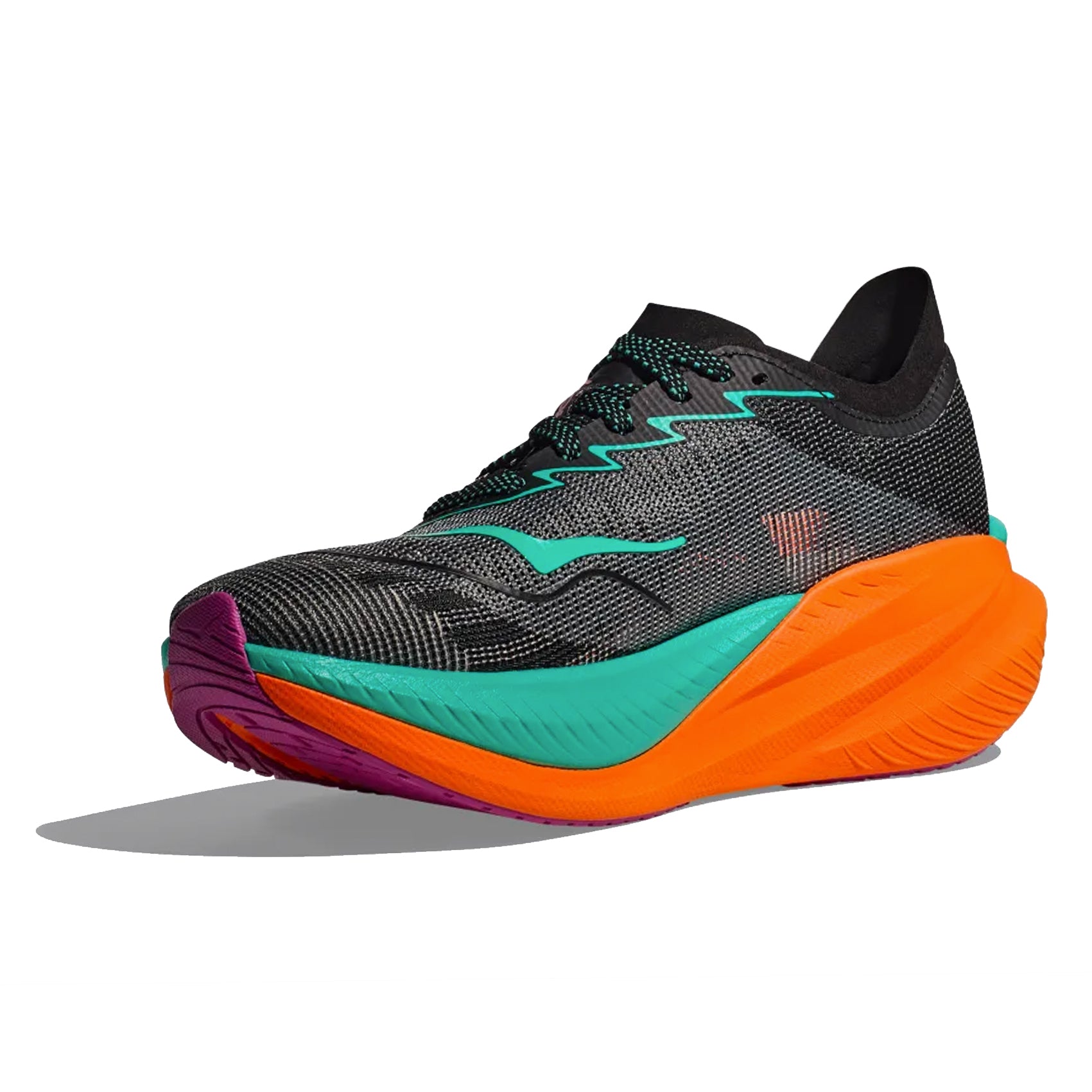 HOKA Mach X 2 Wide Running Shoes for Men - Lightweight Performance Sneakers for Road Running & Training
