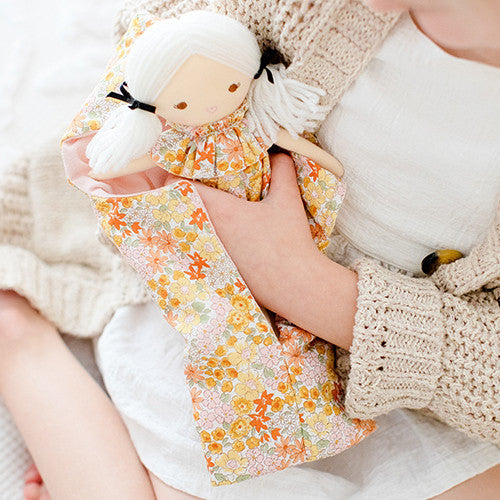 Alimrose Mini Matilda Sleeping & Awake Doll - Realistic Baby Doll for Kids, Collectors & Gift Giving - Perfect for Playtime, Nursery Decor & Role-Playing Scenes