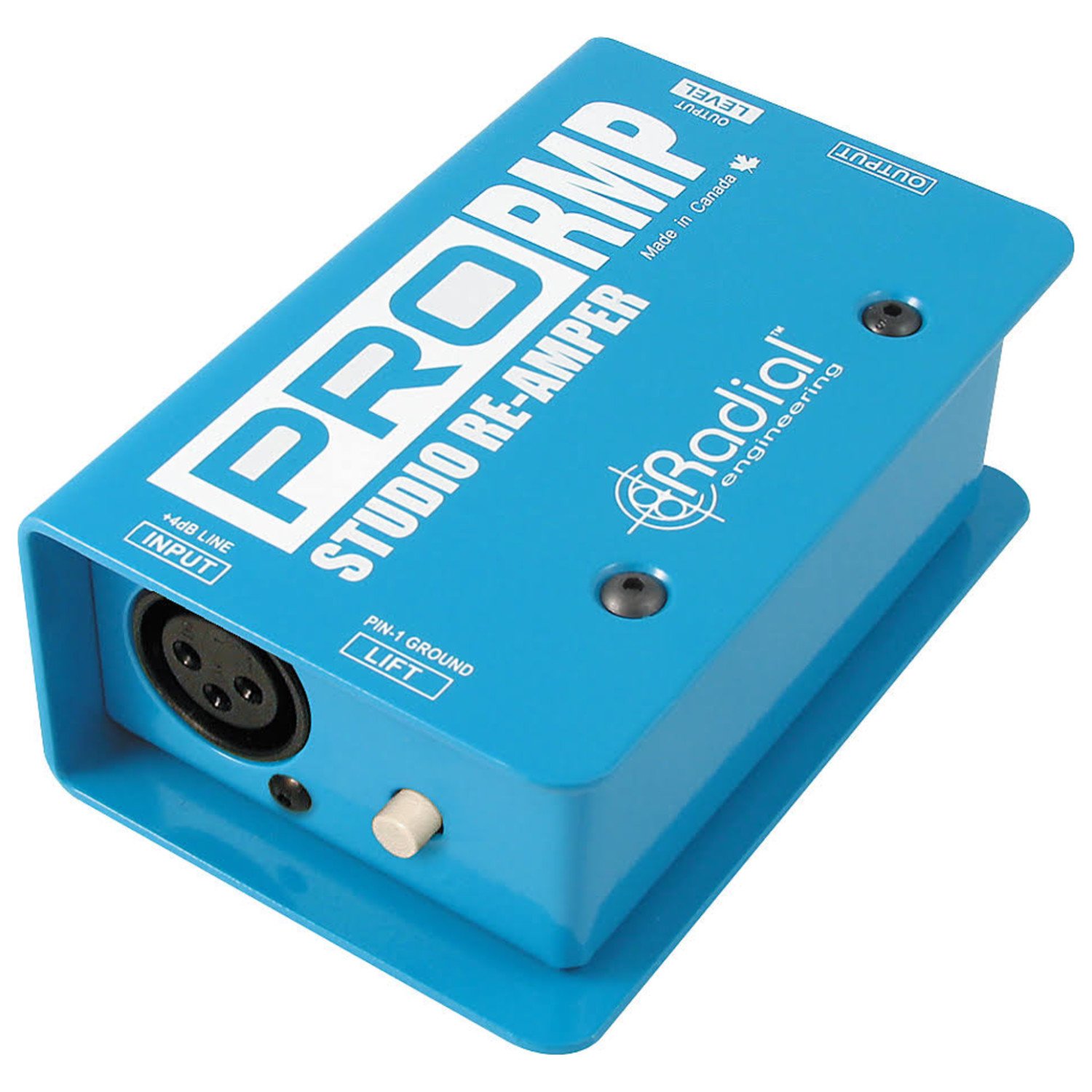 Radial Engineering ProRMP Passive Re-Amping Direct Box - Professional Studio Re-Amping Solution for Guitar, Bass & Audio Recording | Perfect for Home Studios & Live Performances