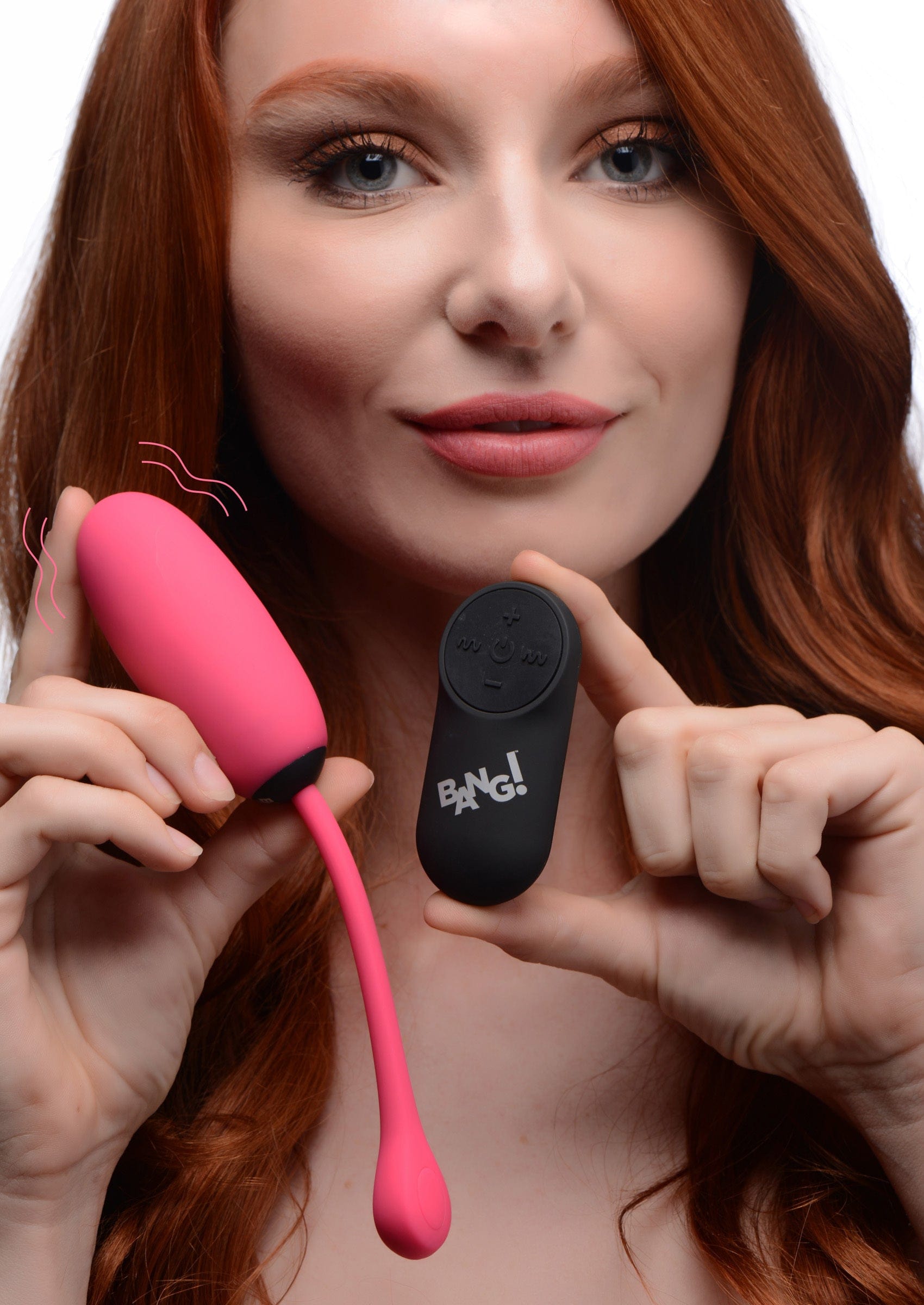 28X Powerful Vibrating Remote Control Silicone Plush Egg in Pink - Perfect for Couples Play, Long Distance Relationships & Sensual Massage