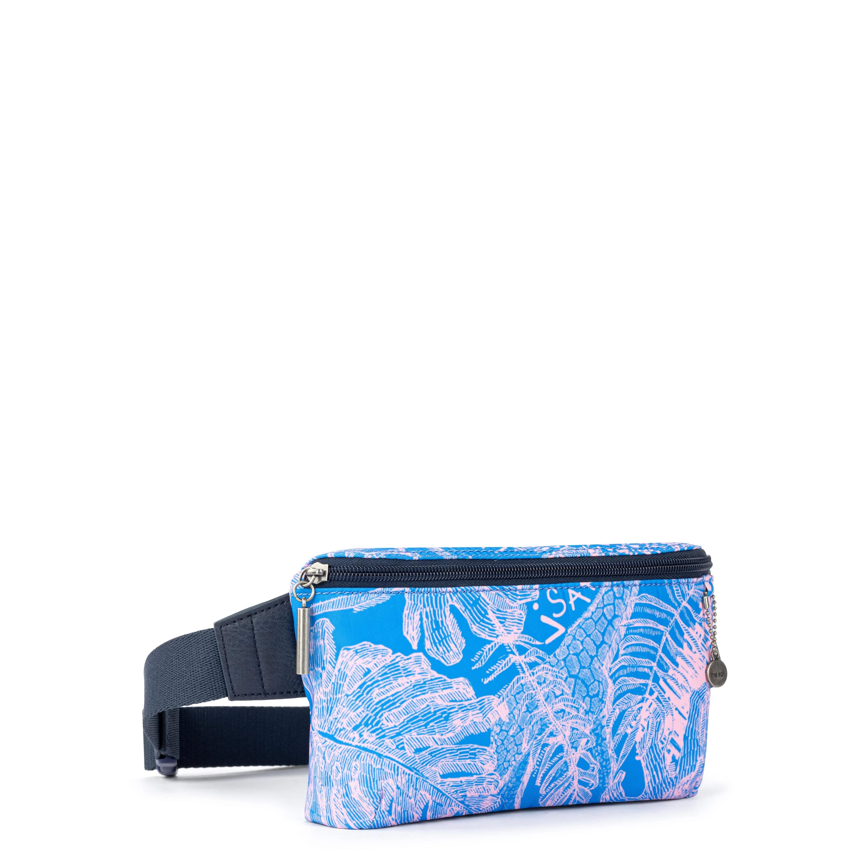 Caraway Small Belt Bag - Eco-Friendly Twill Fabric, Bubblegum Pink for Wildlife Enthusiasts | Perfect for Hiking, Travel & Outdoor Adventures